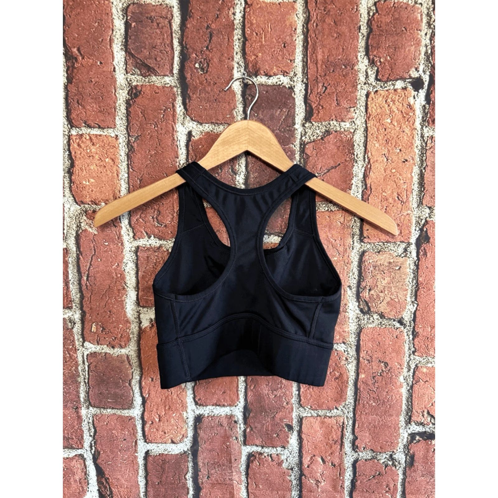 Nike Nike Sportswear Womens Black Dri-Fit Sports Bra Size Small S Activewear Womens Nike Sportswear Bra Black Small Dri-Fit Size ONE SIZE - 2 Thumbnail