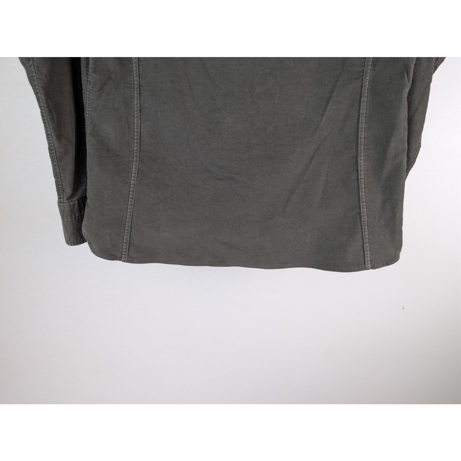 Tom Ford o1rshd1 CC20 Corduroy Western Button up Shirt in Grey Size US M / EU 48-50 / 2 - 12 Thumbnail