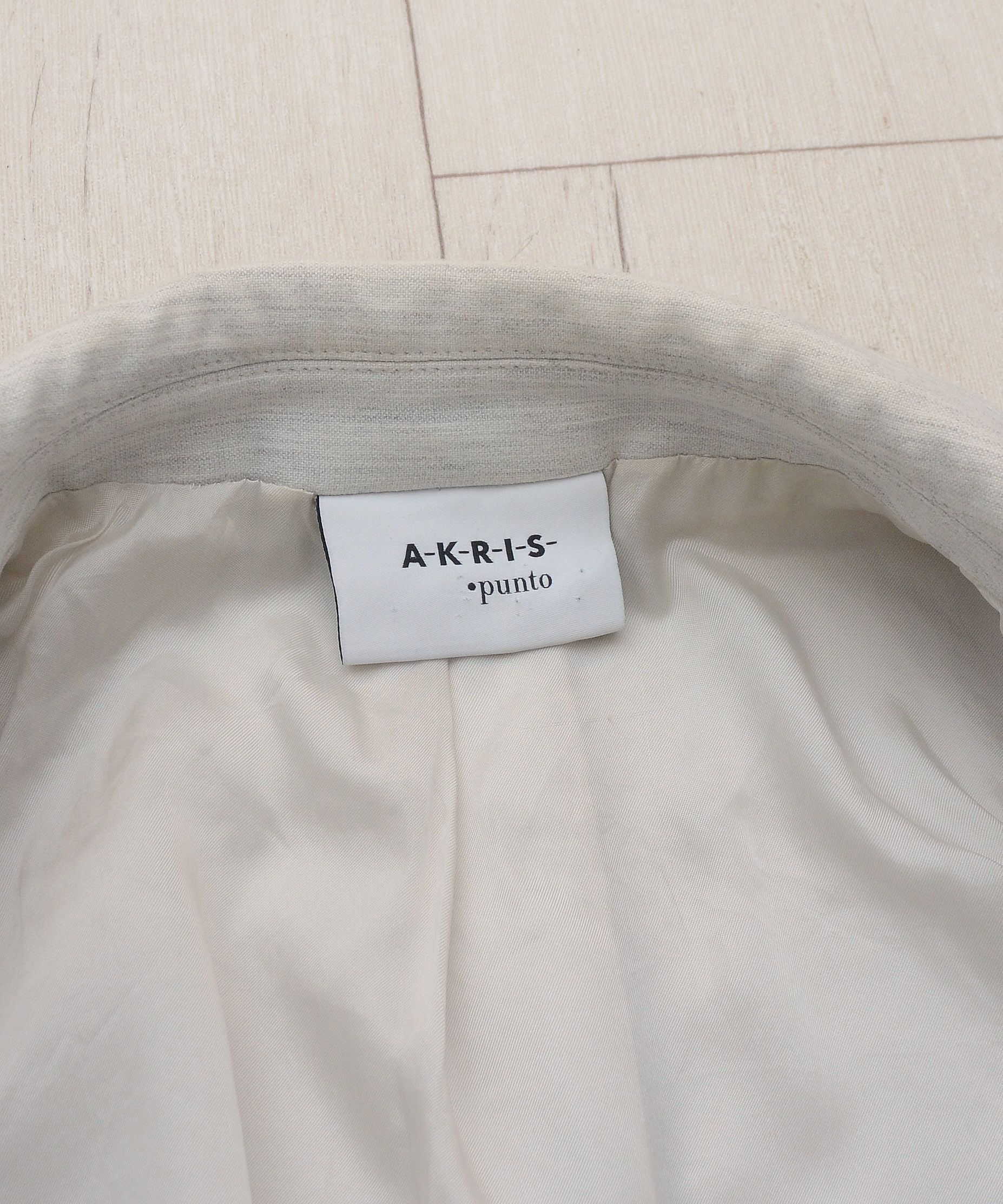 Akris Akris Punto Luxury Blazer Gray One Button size US 10 UK 14 Size L / US 10 / IT 46 - 8 Thumbnail