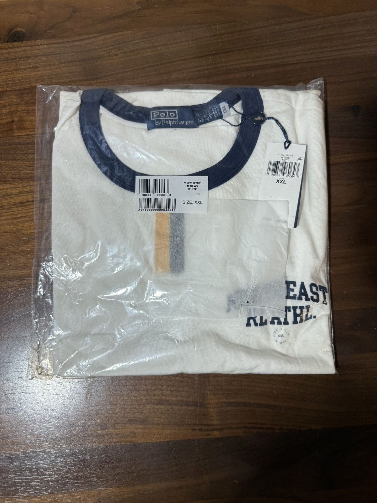 Polo Ralph Lauren Polo Ralph Lauren Standard Fit Slub Jersey Graphic T-Shirt Size US XXL / EU 58 / 5 - 6 Thumbnail