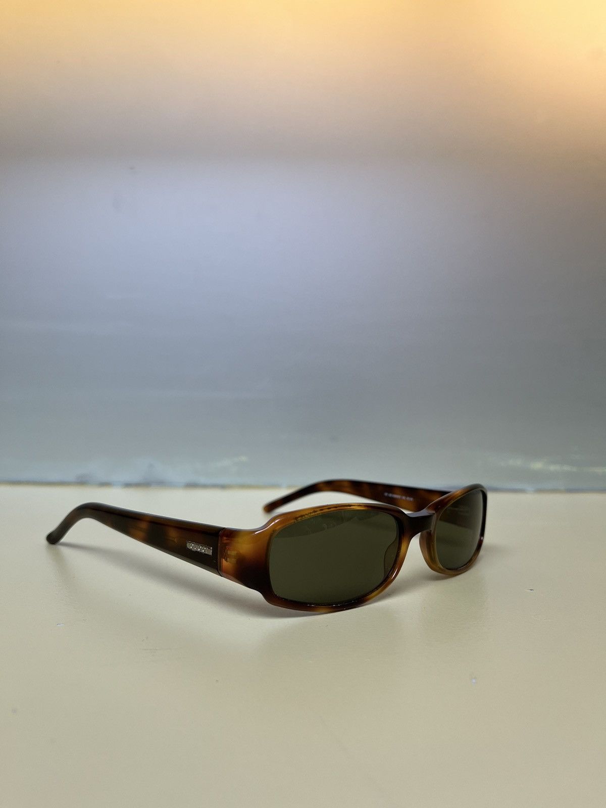 image of Gucci GG 1439 Tortoise Chrome Logo Sunglasses, Women's