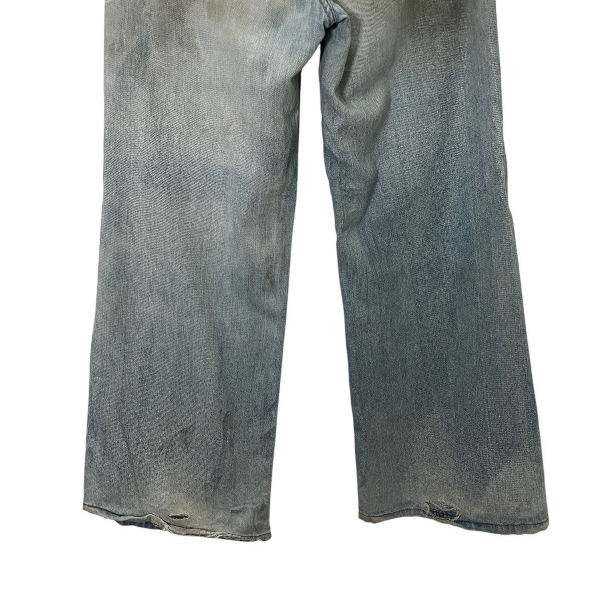 Japanese Brand Vintage Japanese Designer Distressed Buckle Denim Size US 30 / EU 46 - 8 Thumbnail