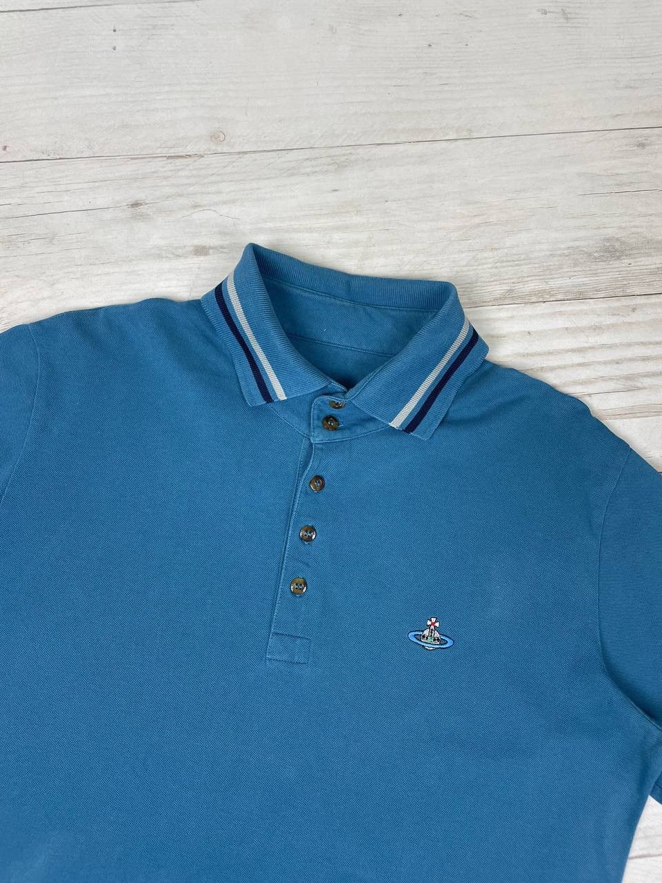 Vivienne Westwood Vivienne Westwood Polo Shirt Orb Size US L / EU 52-54 / 3 - 2 Thumbnail