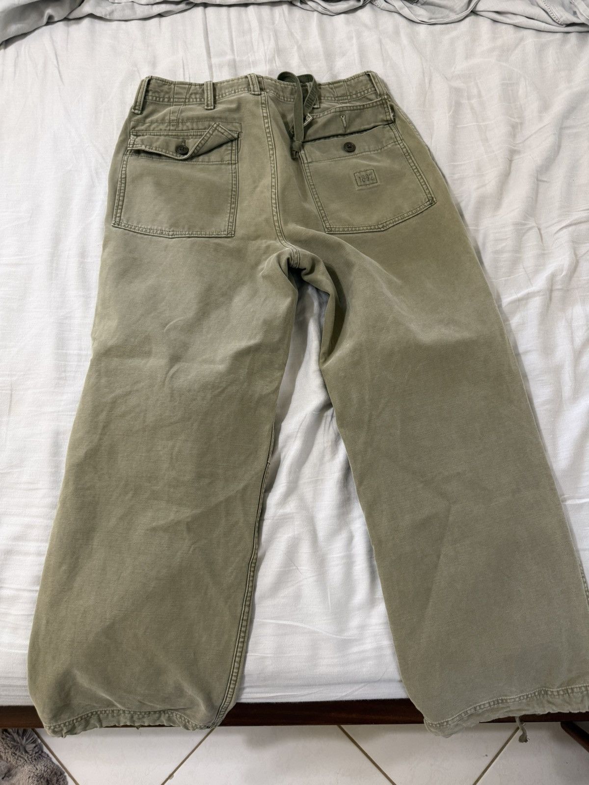 Abercrombie & Fitch Vintage Abercrombie and Fitch military field pants Size US 30 / EU 46 - 2 Thumbnail