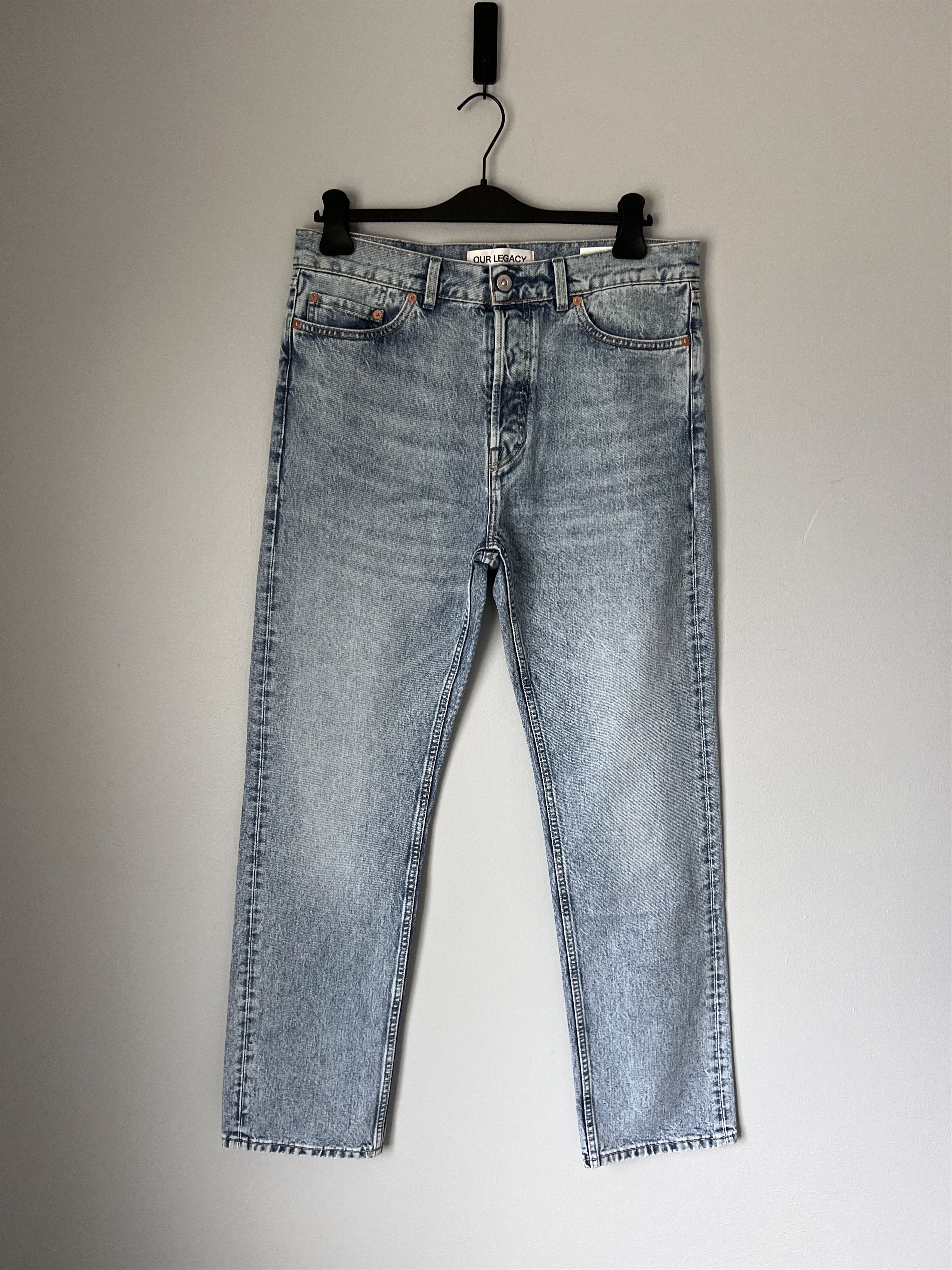 Our Legacy Our Legacy Vast Cut Forever Blue Drape Denim