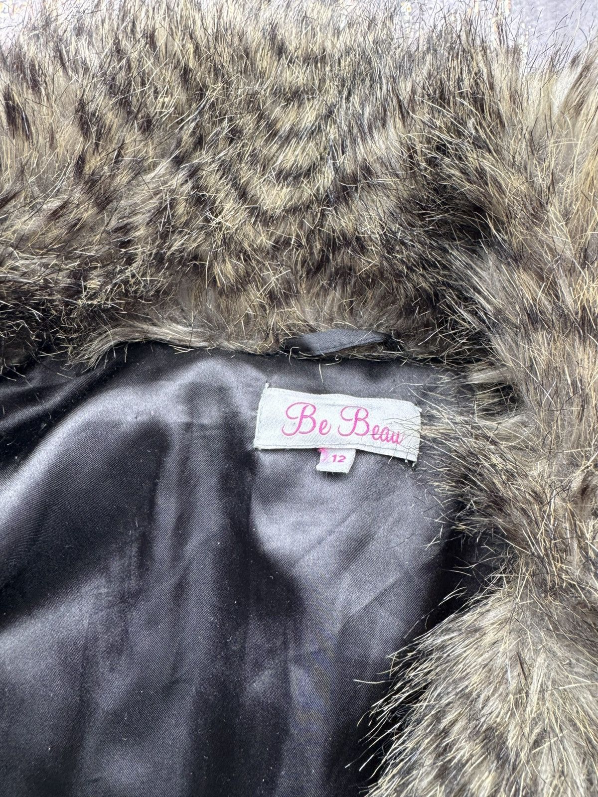 Vintage Vintage Faux Fur Mini Coat Size M / US 6-8 / IT 42-44 - 5 Thumbnail