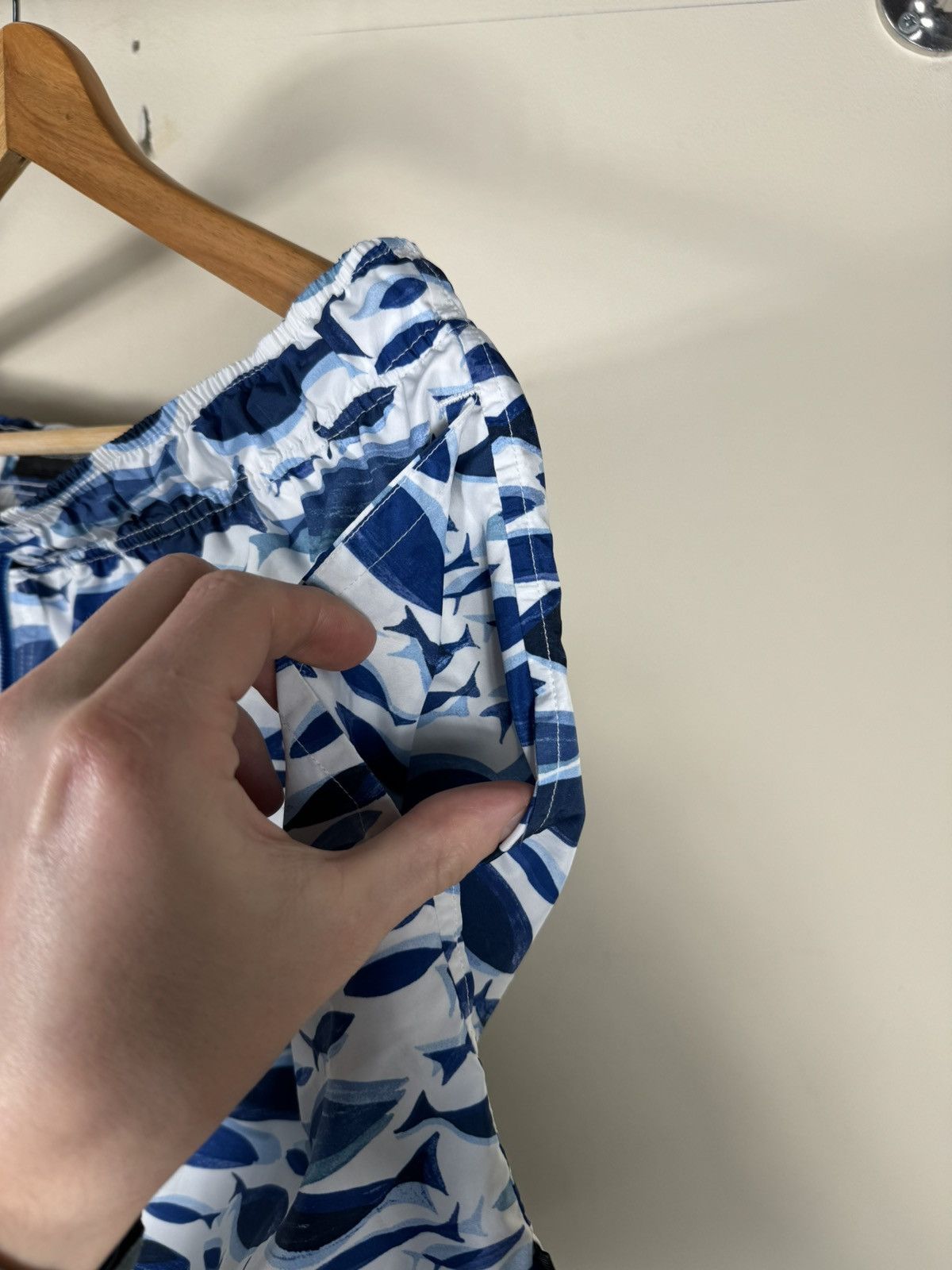 Ermenegildo Zegna × Z Zegna Ermenegildo Zegna Fish Print Swimming Shorts Size US 36 / EU 52 - 4 Thumbnail