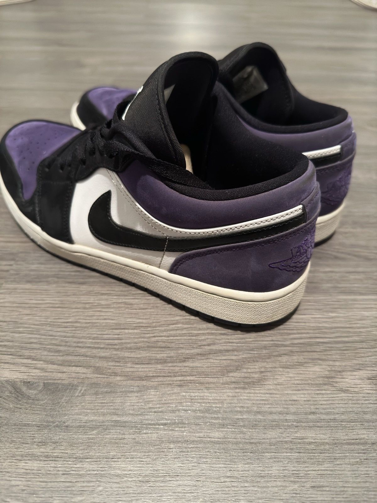 Jordan Brand × Nike Air Jordan 1 Low Court Purple Size US 10 / EU 43 - 3 Thumbnail