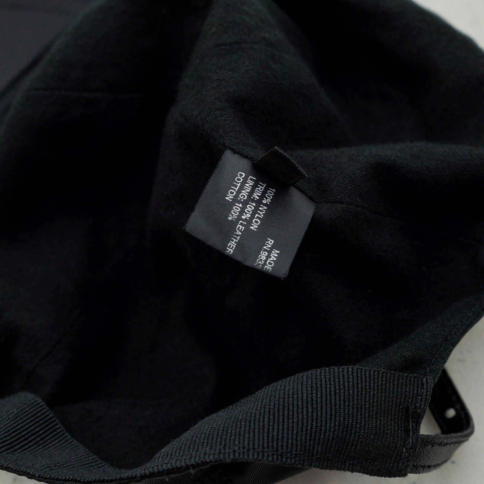 Prada Prada black nylon embroidered logo sport baseball cap hat Size ONE SIZE - 8 Thumbnail