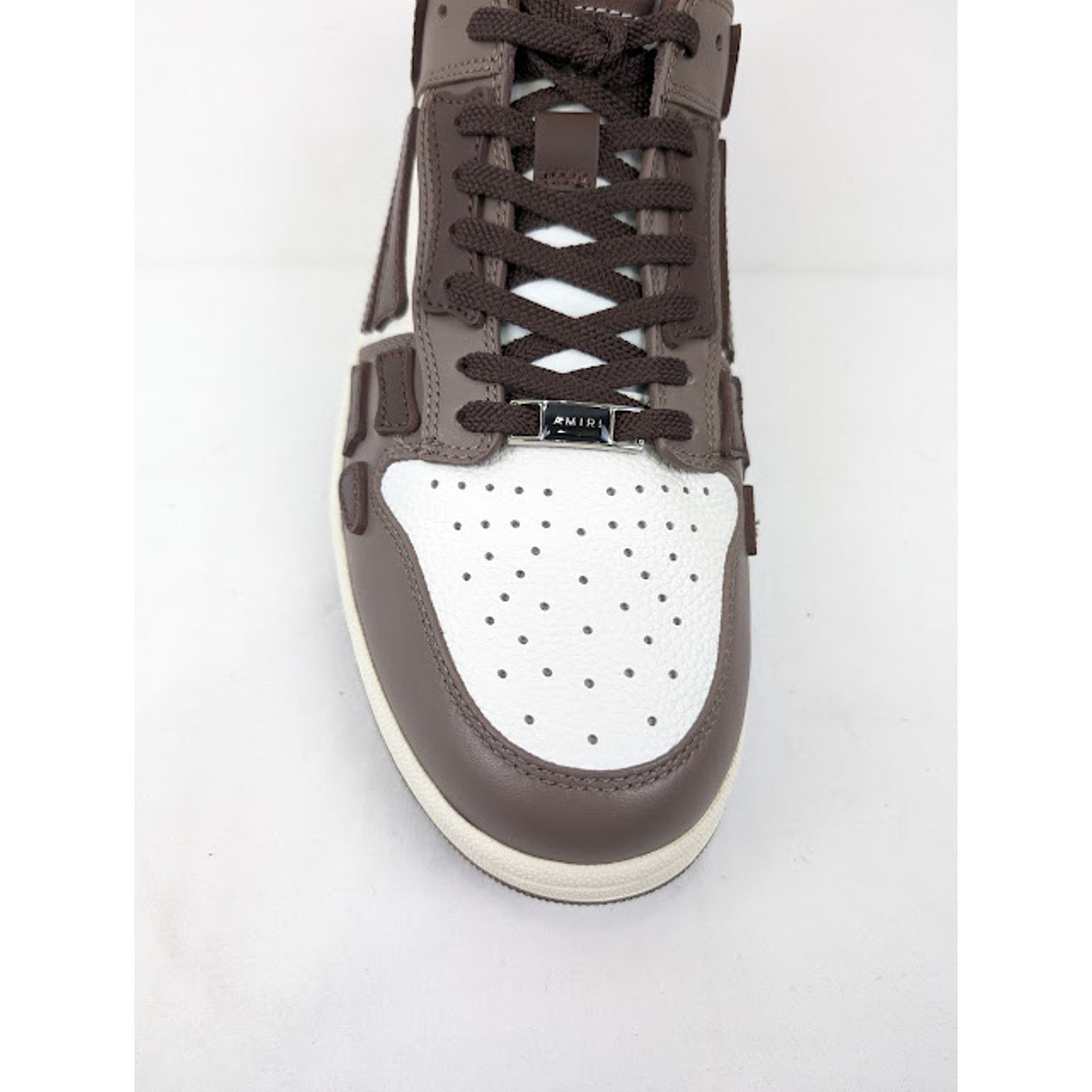 Amiri o1rshd1 Skelton Low-Top Sneakers in Brown Size US 9 / EU 42 - 5 Thumbnail