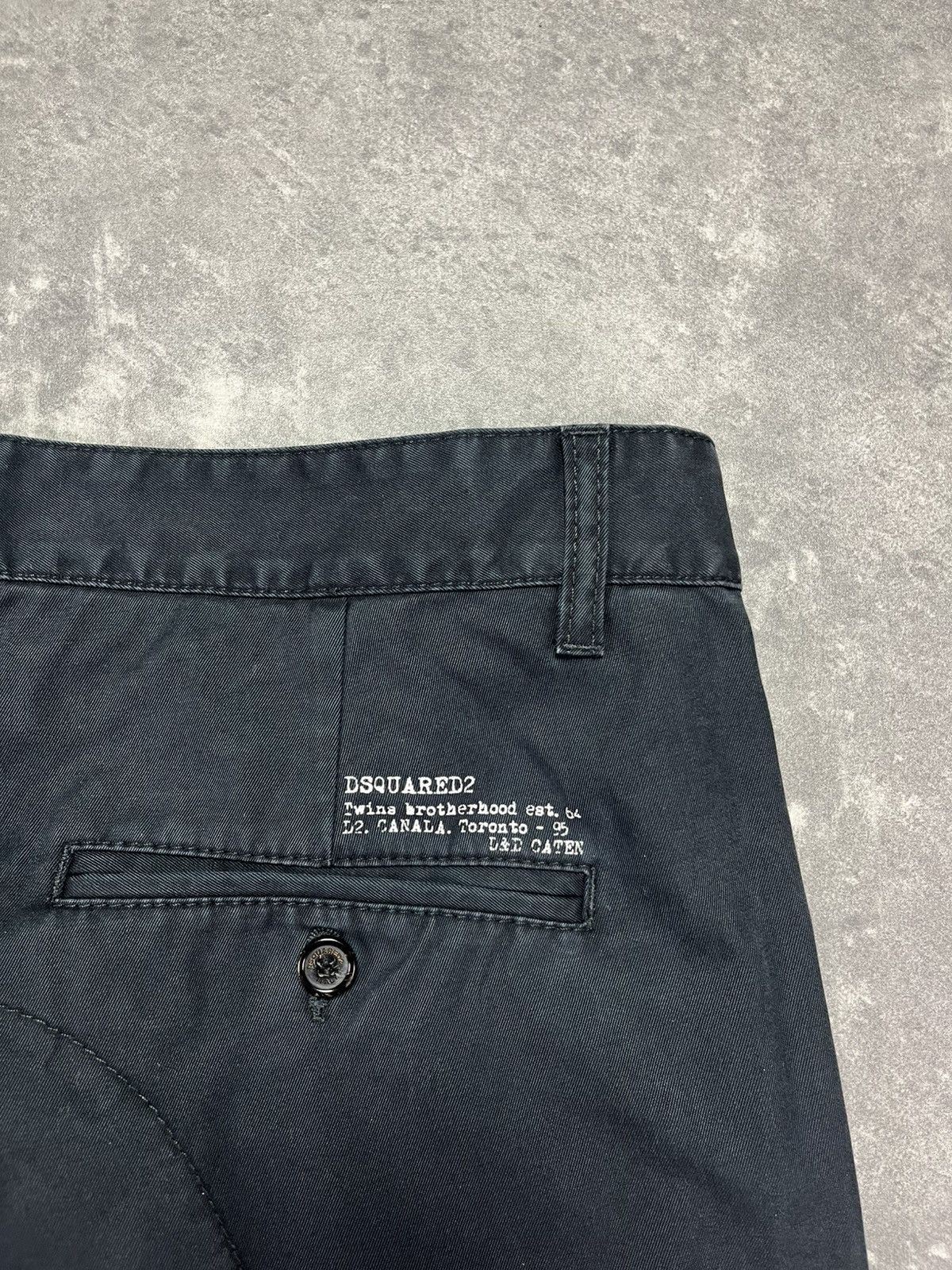 Dsquared2 Dsquared2 Drop Crotch Cargo Style Chino Pants 52 Size US 36 / EU 52 - 12 Thumbnail