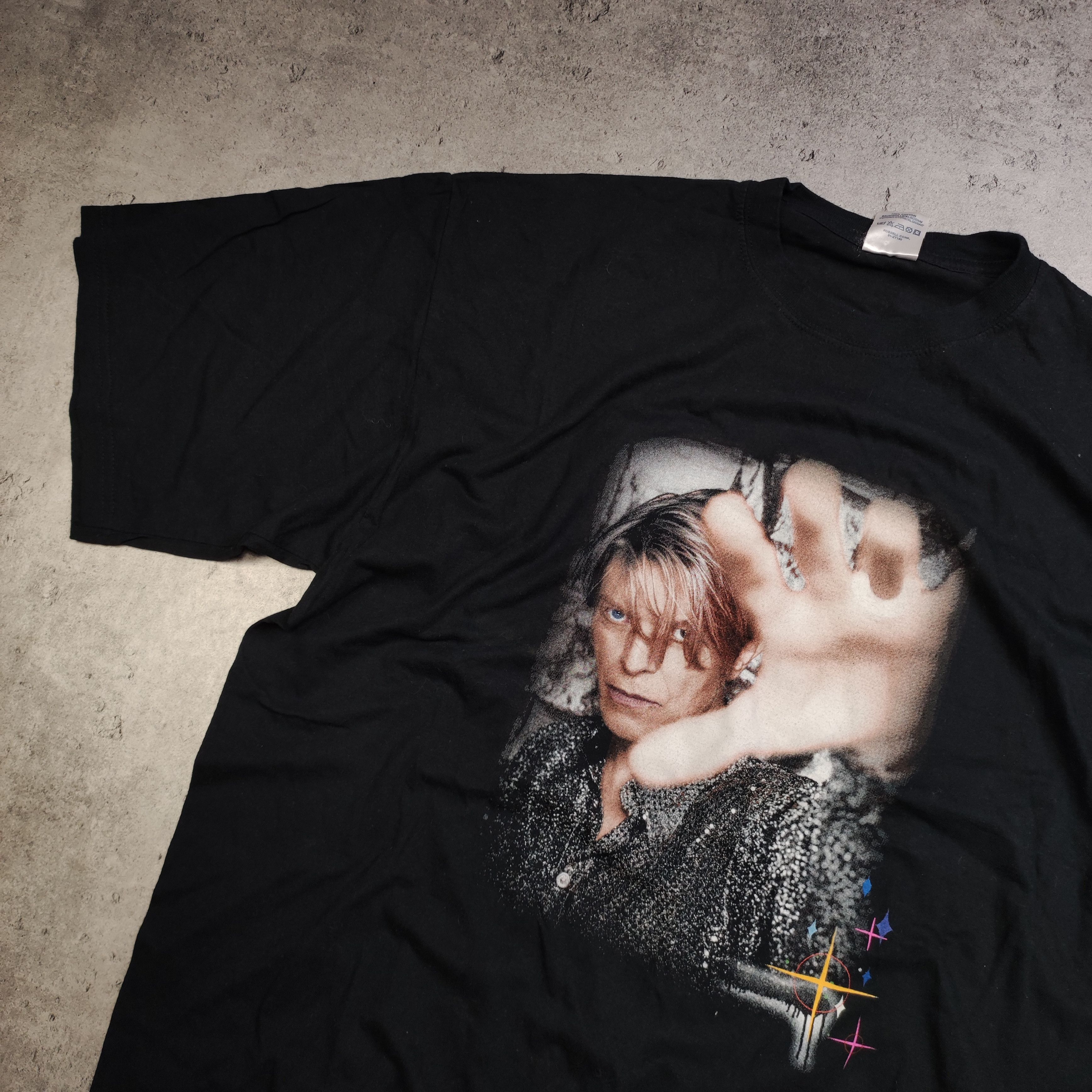 Band Tees × Vintage Vintage RARE OG 2003 David Bowie Reality Tour Promo Tee Size US XL / EU 56 / 4 - 3 Thumbnail