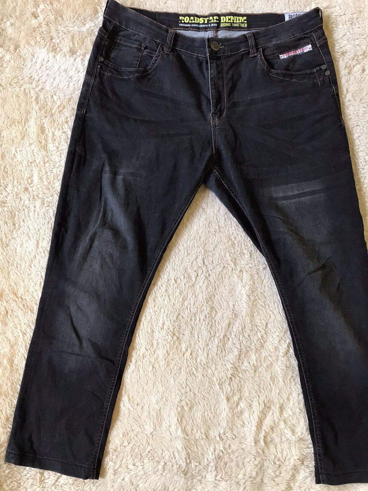 Brooklyn Projects × Japanese Brand × Vintage Brooklyn Denim Custome 1967 ROADSTAR Riding Together Size US 36 / EU 52 - 2 Thumbnail