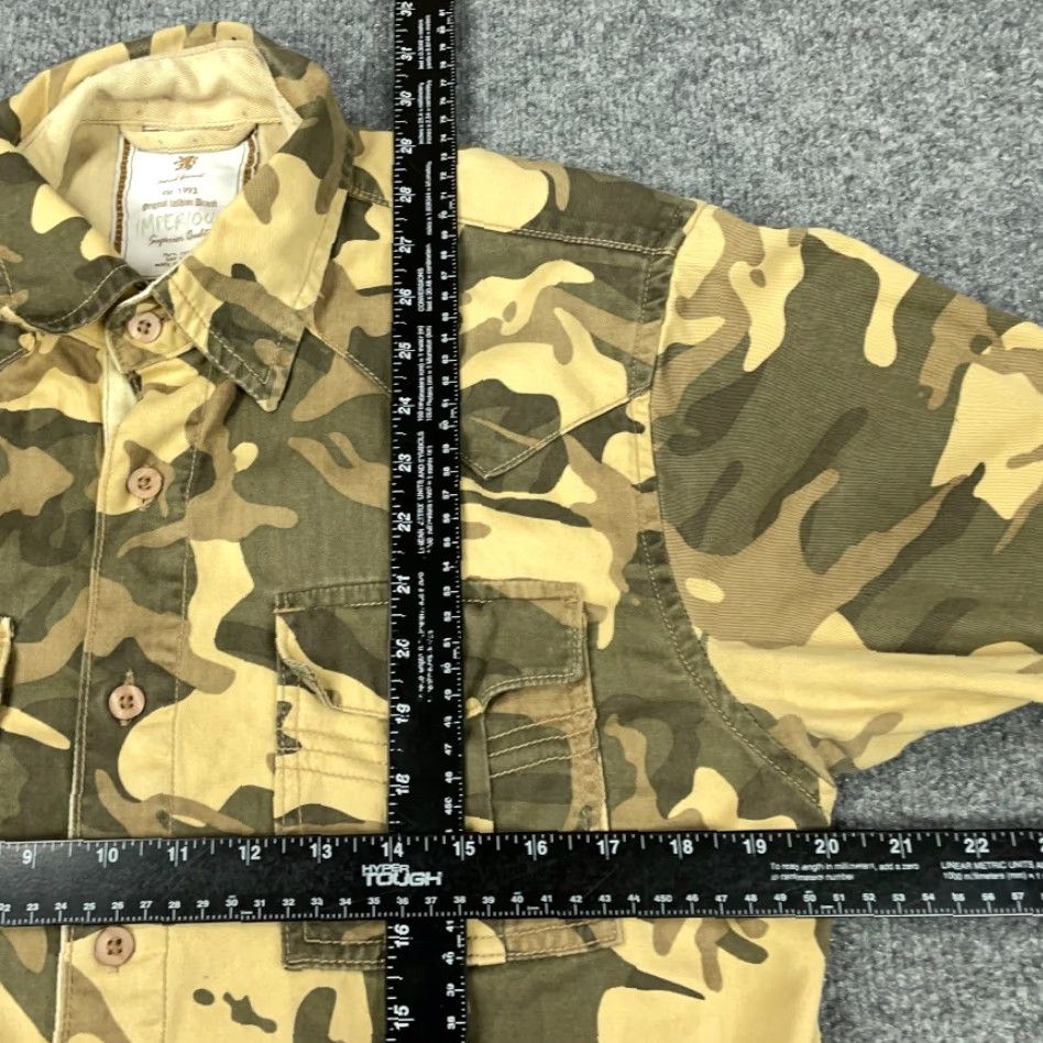 Vintage VINTAGE Imperious Men's Heavyweight Camouflage Shirt Long Sleeve Button-Up Workwear Hunting Brown Adult Large Size US L / EU 52-54 / 3 - 4 Thumbnail