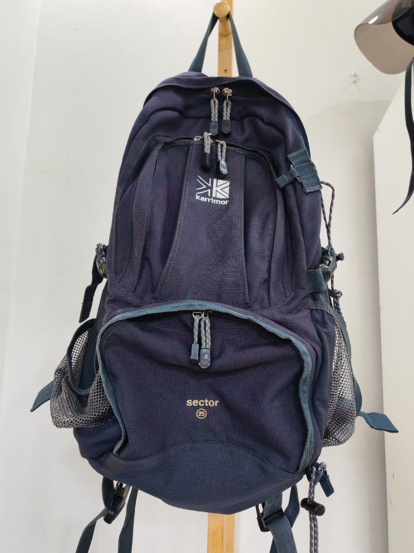Karrimor Karrimor Sector 25 Black Backpack Vintage Outdoor Pack Size ONE SIZE - 1 Thumbnail