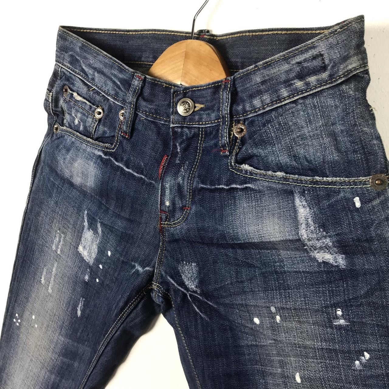 Dsquared2 Rare DSQUARED2 Distressed Painter Jeans Denim Slim Fit Size 30" / US 8 / IT 44 - 3 Thumbnail