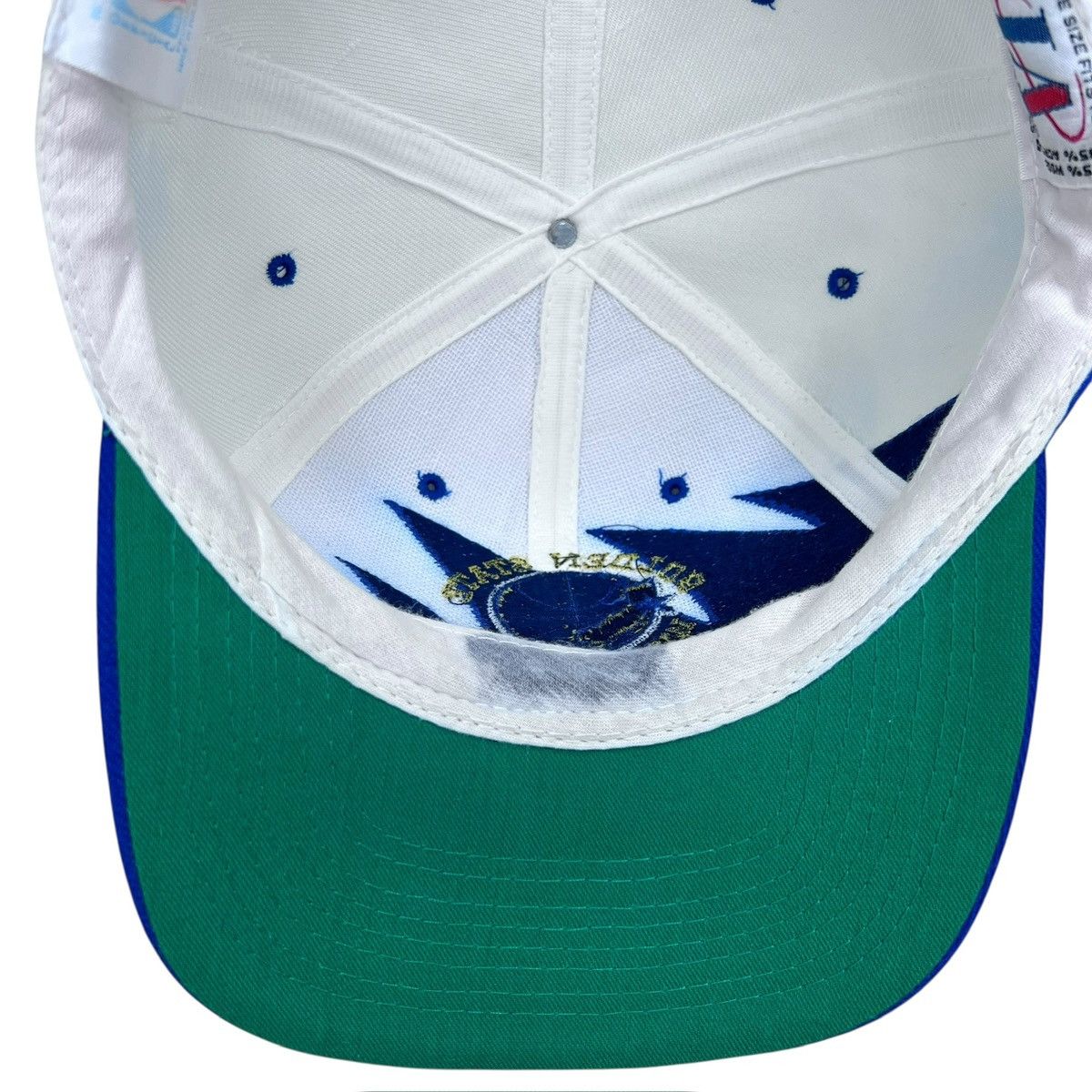 Logo Athletic NBA Golden State Warriors Logo Athletic Sharktooth Snapback Size ONE SIZE - 12 Thumbnail