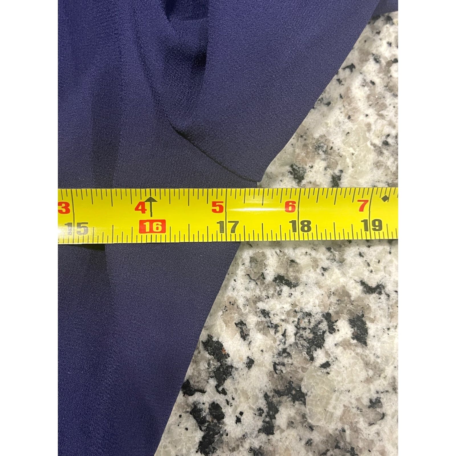 M.M.LaFleur MM Lafleur Niko 2.0 Career Dress Wrap Dress Blue 4 Women Knee Length Lined 3/4 Sleeve Office Classic Designer Minimalist Business Casual Indigo Size S / US 4 / IT 40 - 4 Thumbnail