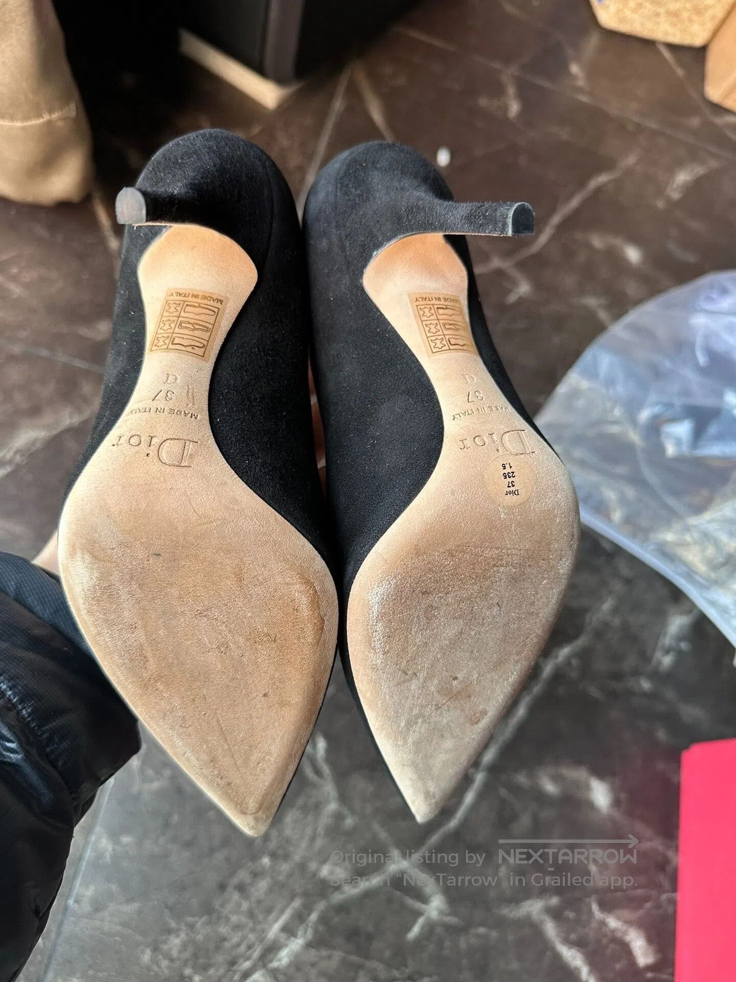 Dior Dior Black Suede High. Size US 6 / IT 36 - 6 Thumbnail