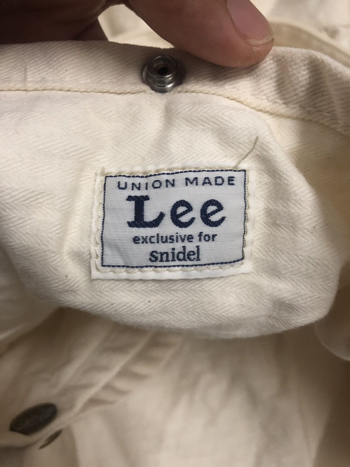 Lee × Vintage Vintage LEE union made exclusive for SNIDEL huge tote bag Size ONE SIZE - 10 Thumbnail