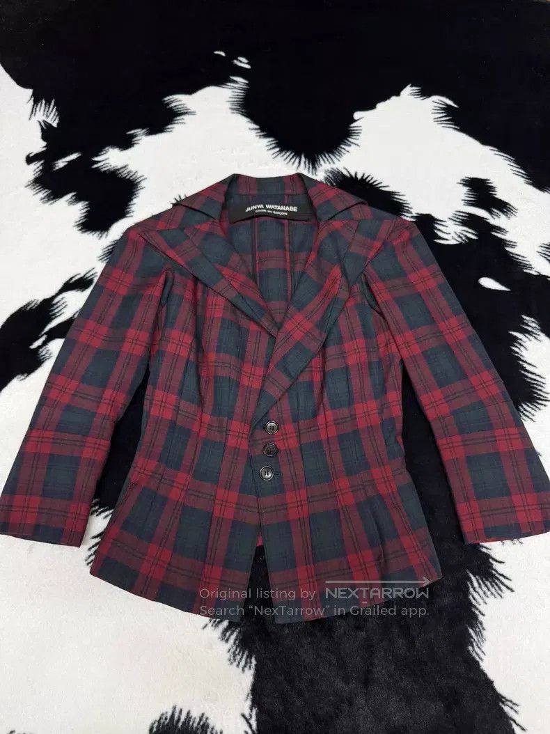 Comme des Garcons Comme des Garcons Glove gingham top Size S / US 4 / IT 40 - 2 Thumbnail