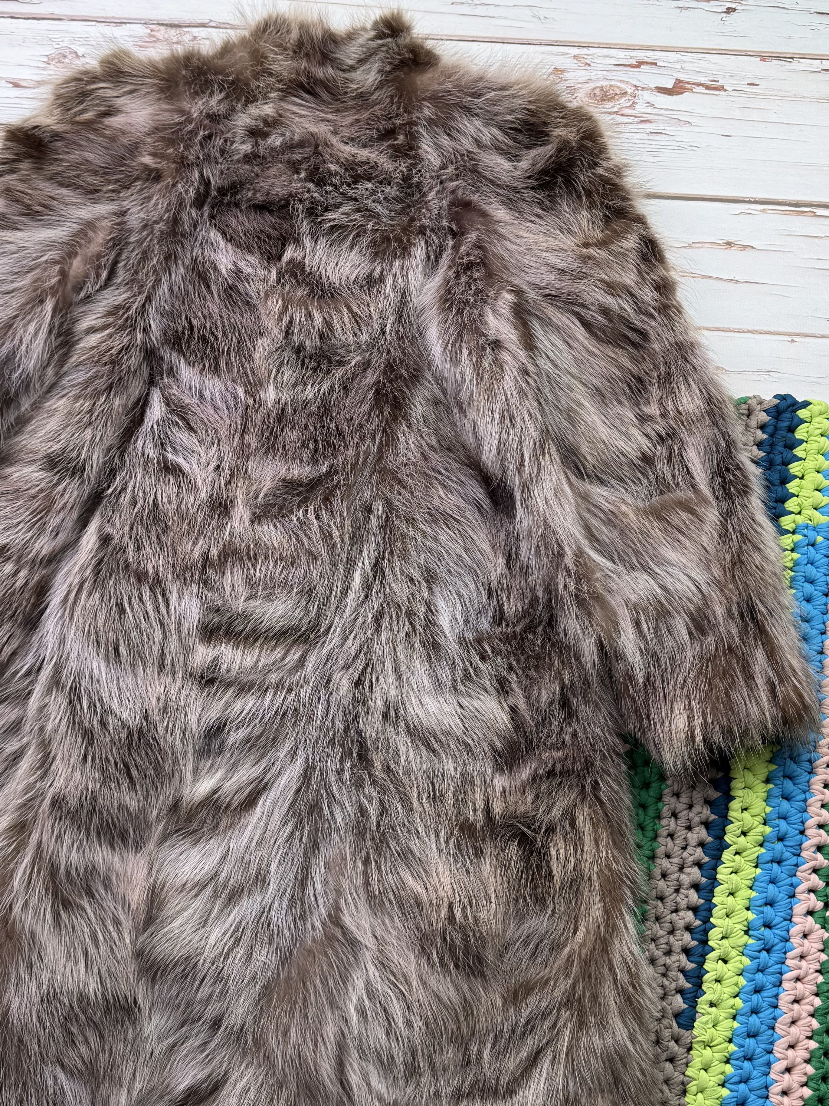 Japanese Brand Vintage Real Fur Coat (D15) Size US S / EU 44-46 / 1 - 17 Thumbnail