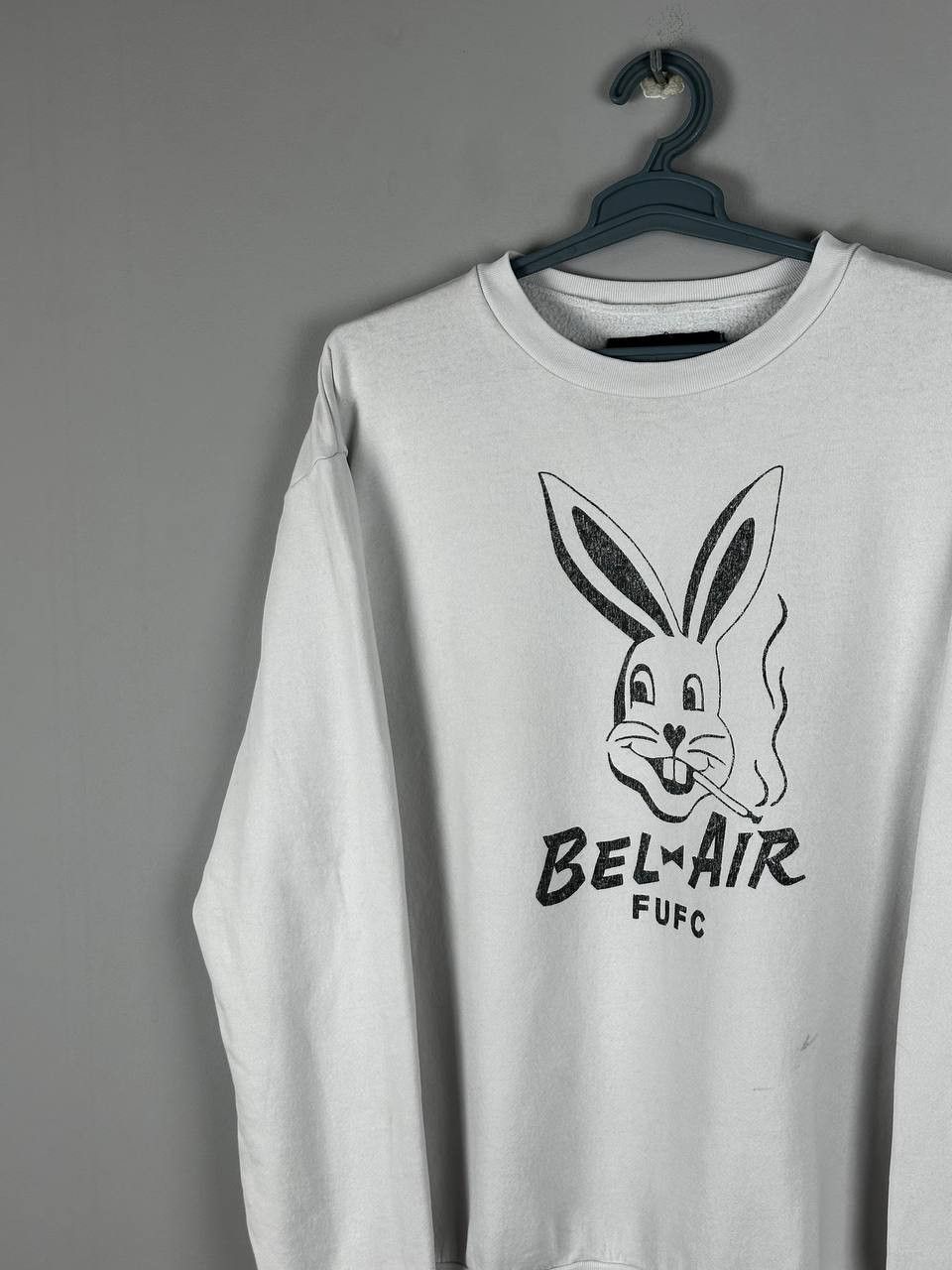 Local Authority Local Authority Bel Air Bunny FUFC Rare White Sweatshirt Size US M / EU 48-50 / 2 - 3 Thumbnail