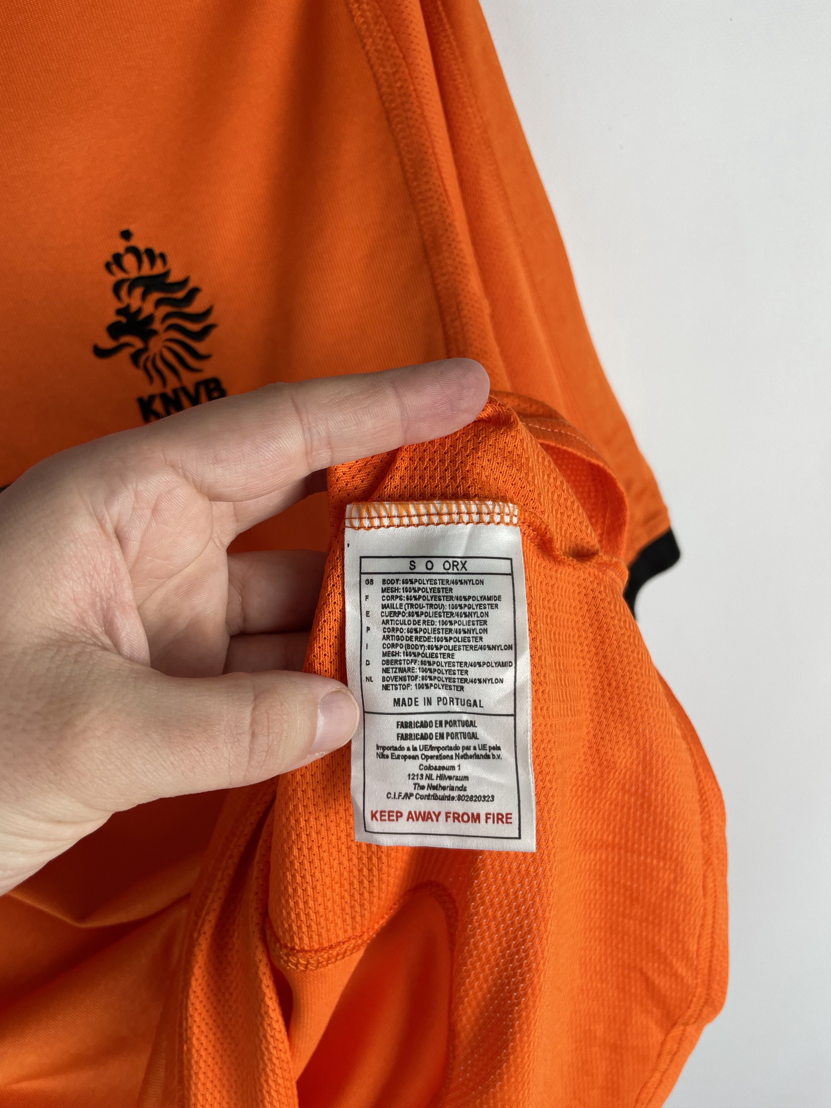 Nike Nike KNVB Netherlands 2000 2001 Football Soccer Shirt Jersey Size US XL / EU 56 / 4 - 7 Thumbnail
