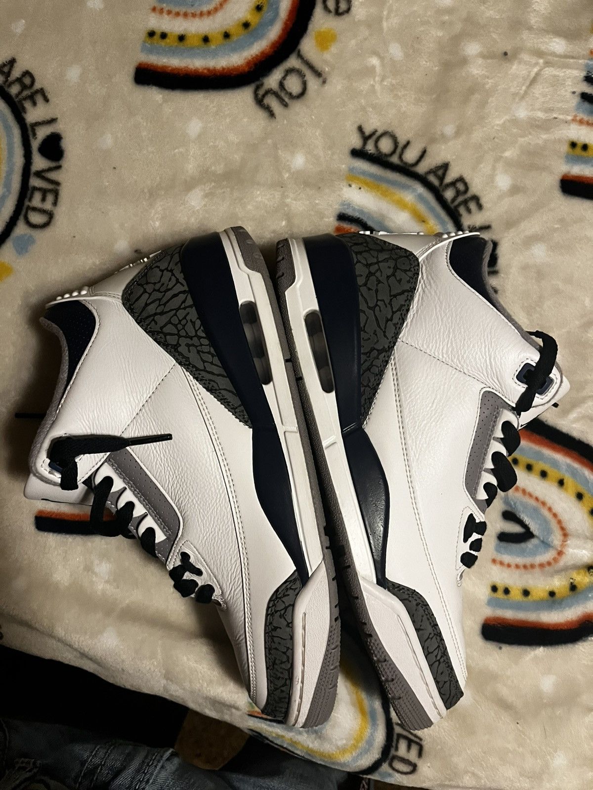 Jordan Brand × Nike Air Jordan 3 Retro Midnight Navy Size US 9.5 / EU 42-43 - 2 Thumbnail