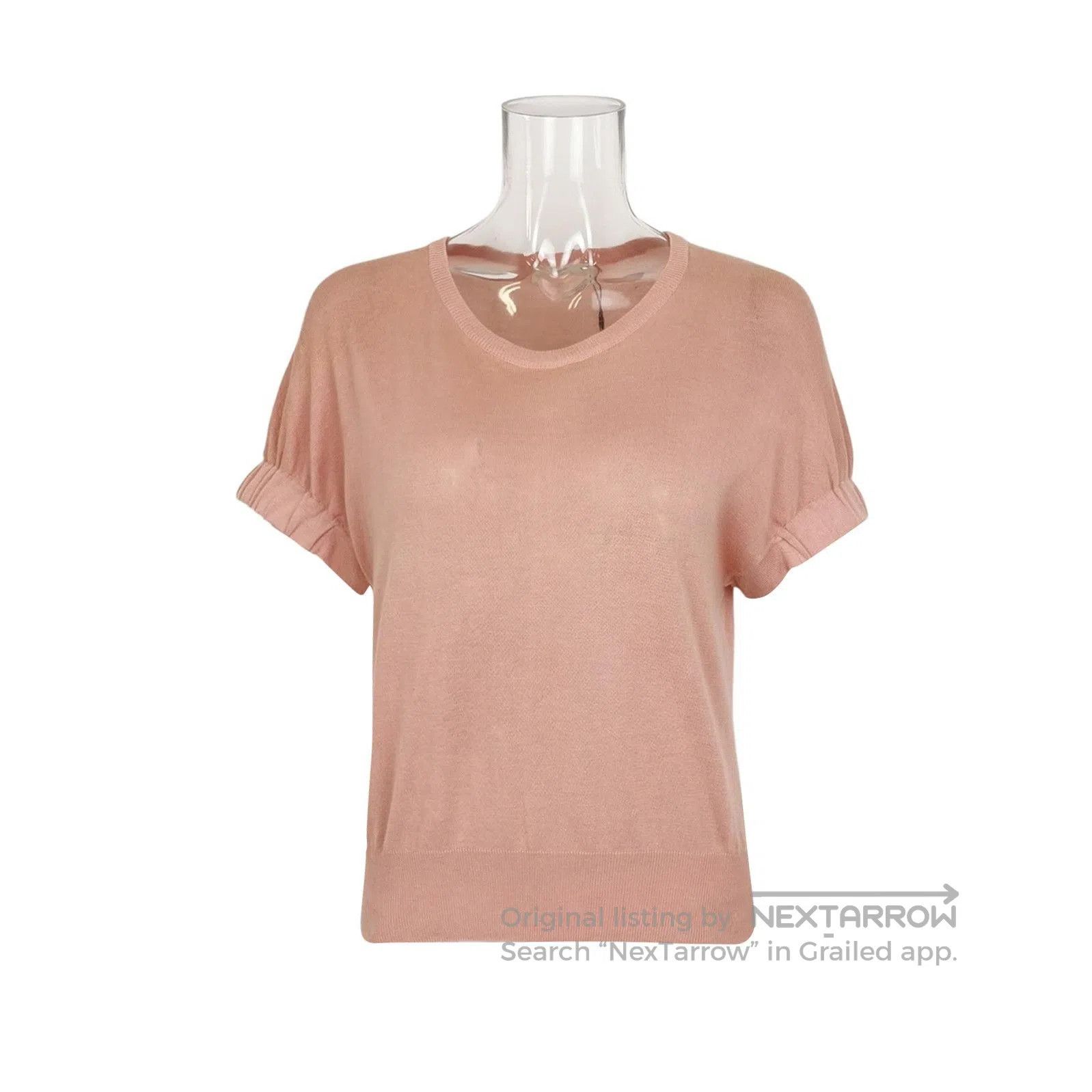 Prada Prada Cotton Knit Crewneck Short Sleeve Top . Size US M / EU 48-50 / 2 - 1 Thumbnail
