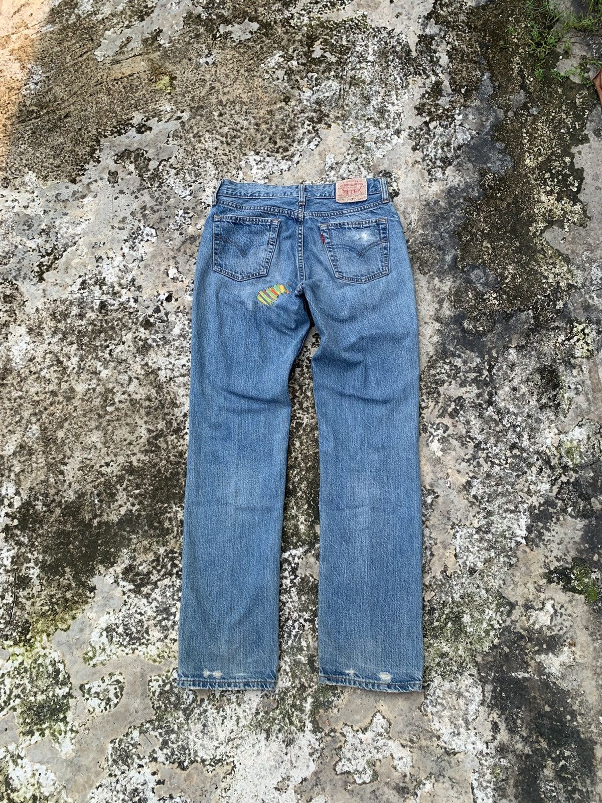 Levi's Vintage Levi's 501 Blue Jeans Size US 29 - 3 Thumbnail