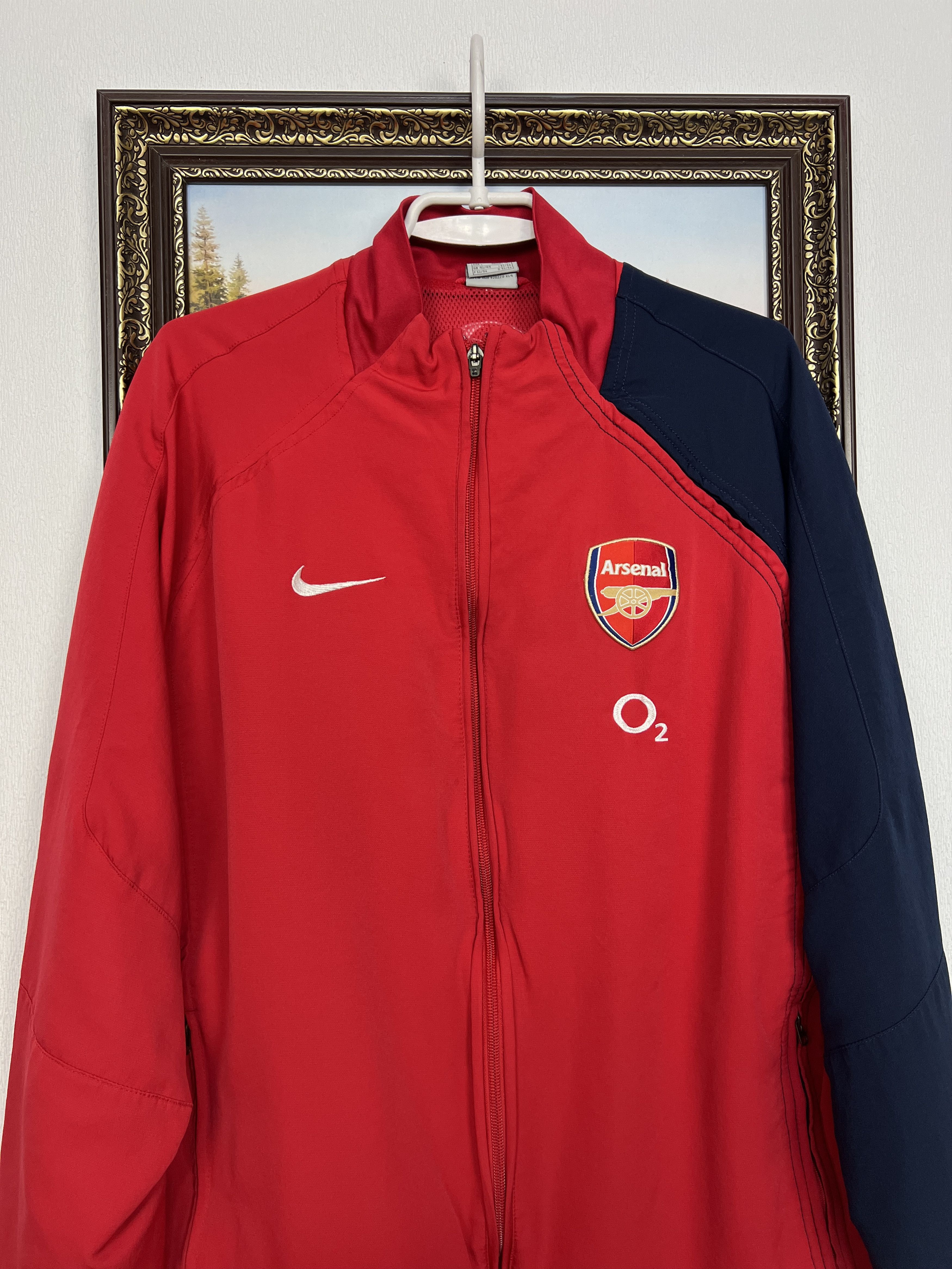 Nike Vintage 2000's Arsenal Jacket Soccer Track Top Gunners Rare Size US L / EU 52-54 / 3 - 2 Thumbnail