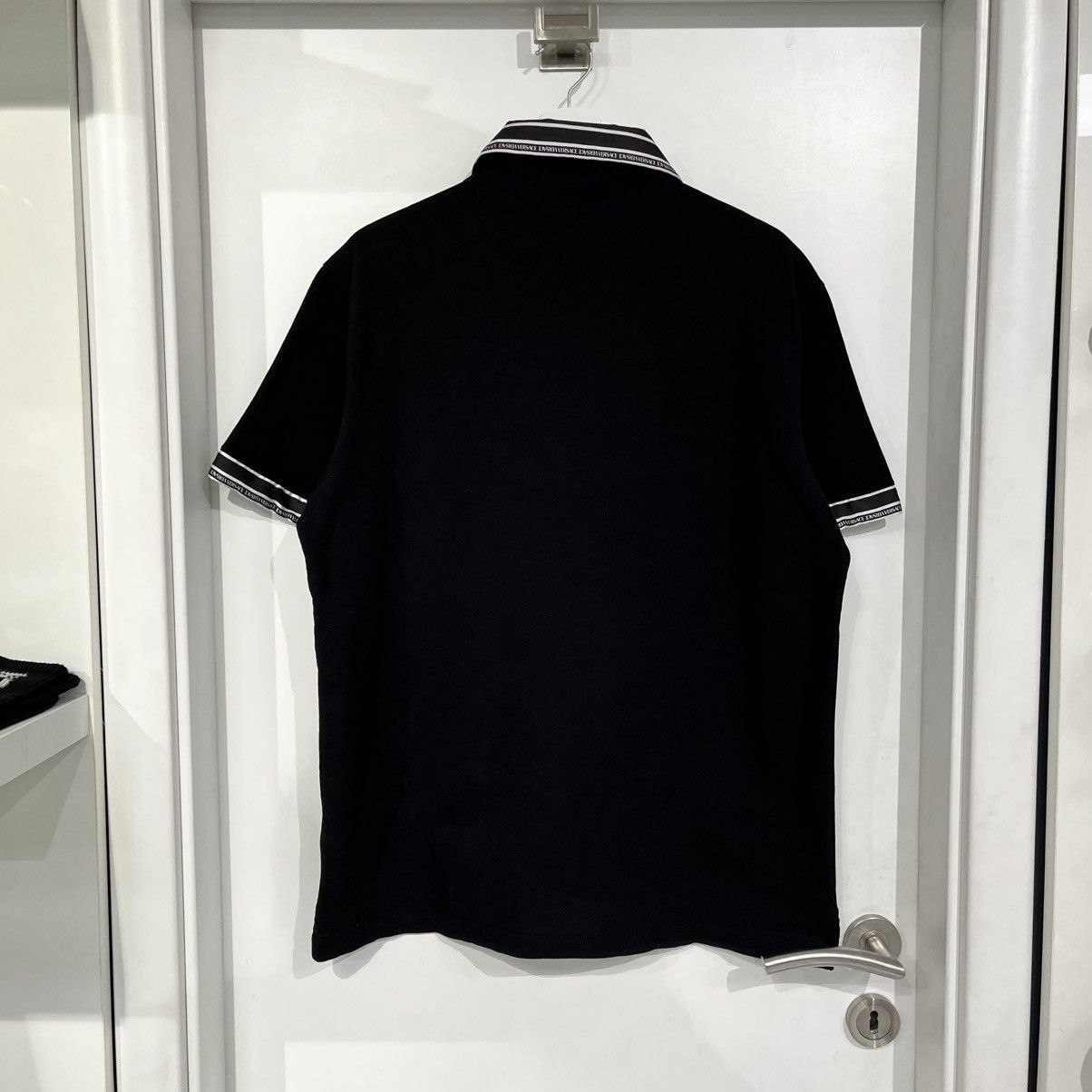 Versace Versace Polo Tee Black Size US XXL / EU 58 / 5 - 2 Thumbnail