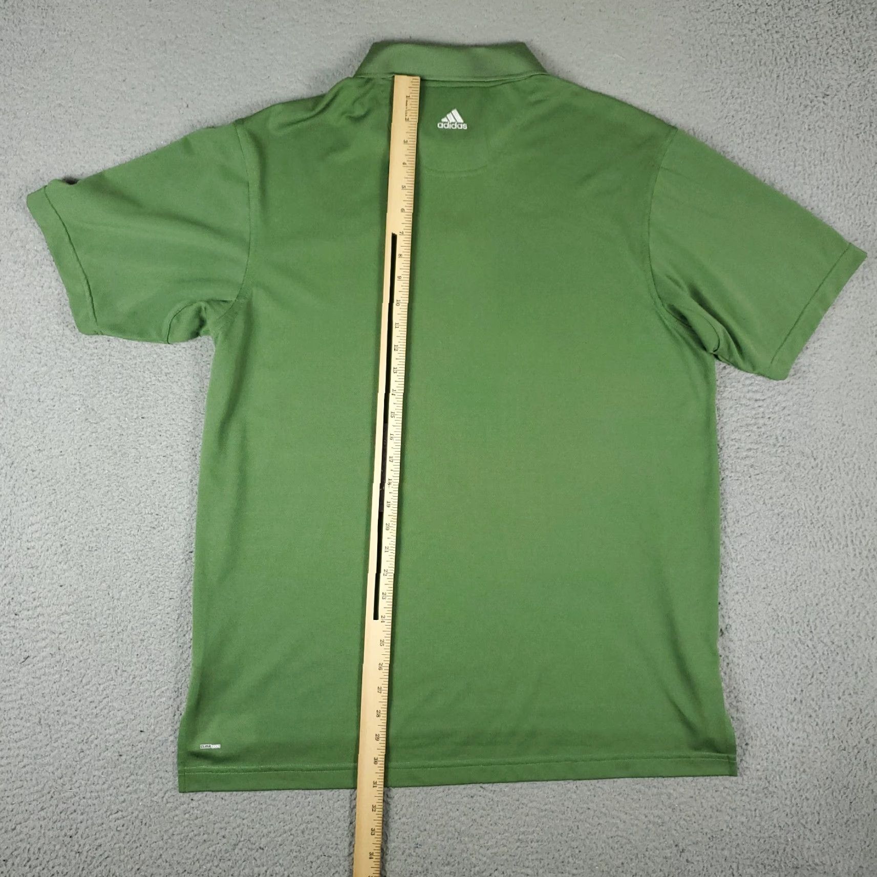 Adidas Adidas Polo Shirt Mens Size Large Green Golf Casual Short Sleeve Polo Shirt Adidas Mens Large Green Size US L / EU 52-54 / 3 - 4 Thumbnail