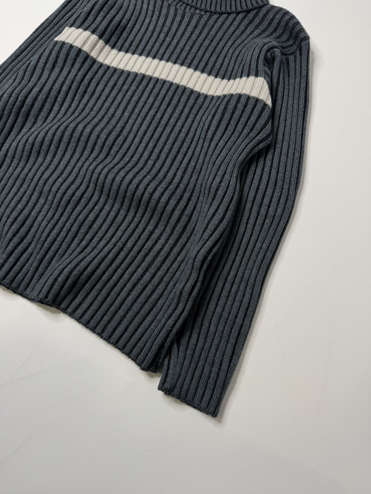 Vintage Vintage avant garde ribbed sweater knit y2k if6was9 skater Size US S / EU 44-46 / 1 - 2 Thumbnail