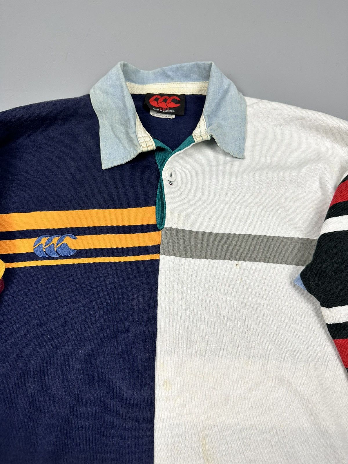 Canterbury of New Zealand × Vintage Vintage Canterbury Of New Zealand Rugby Tee Size US S / EU 44-46 / 1 - 4 Thumbnail