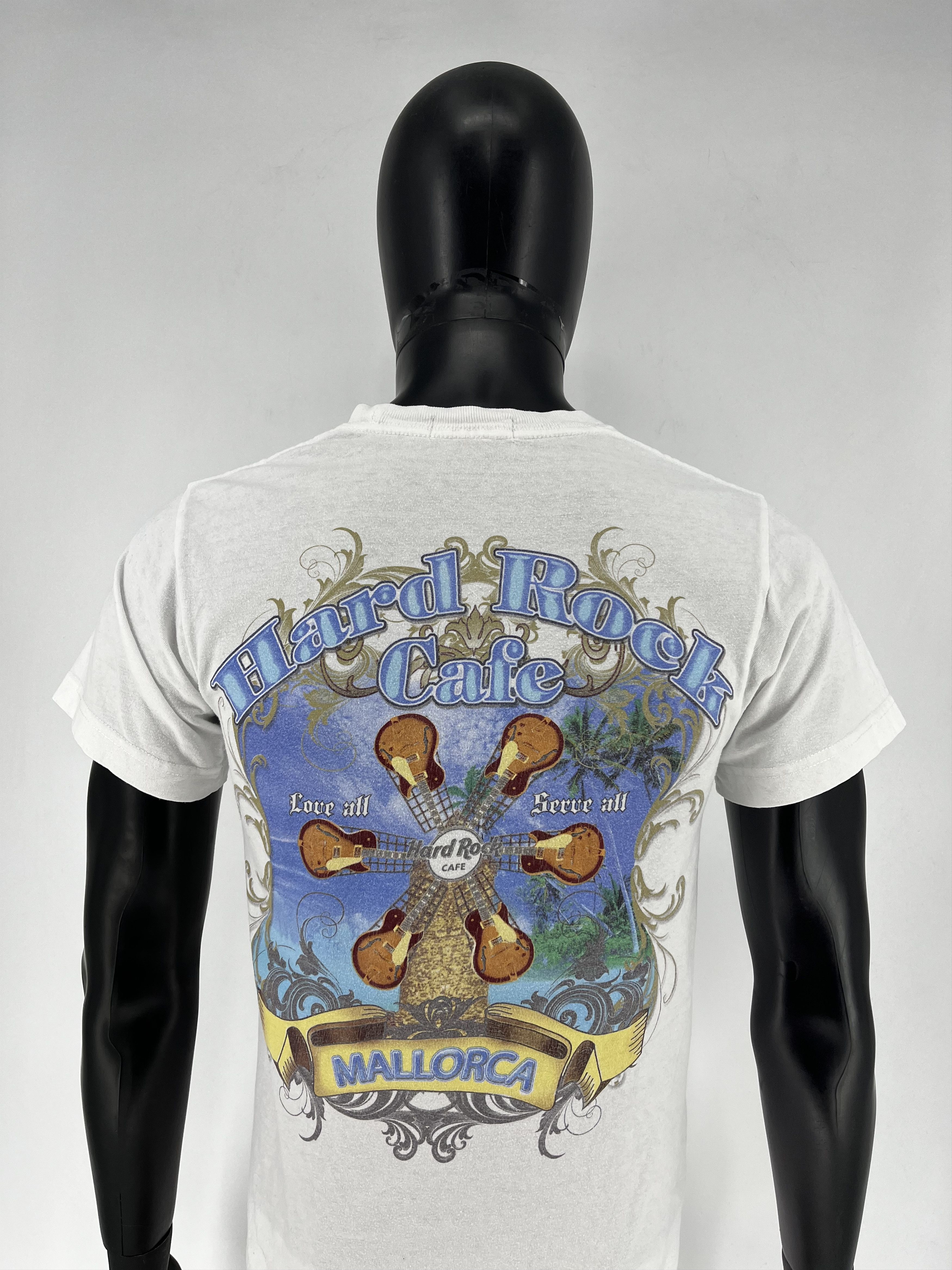 Band Tees Vintage Hard Rock Cafe Mallorca T-shirt Big Logo Y2K Rare Size US S / EU 44-46 / 1 - 1 Thumbnail