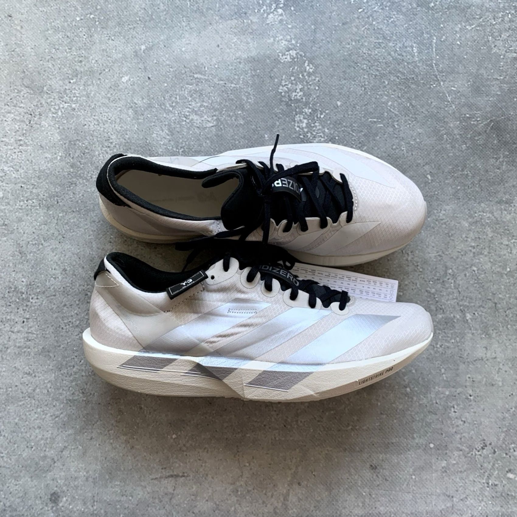 Y-3 Y-3 Adios 9 Running Sneaker Women's US 6, UK 5 1/2, EU 38 2/3, Black, Vintage No? (Clarify) Size US 6 / IT 36 - 2 Thumbnail