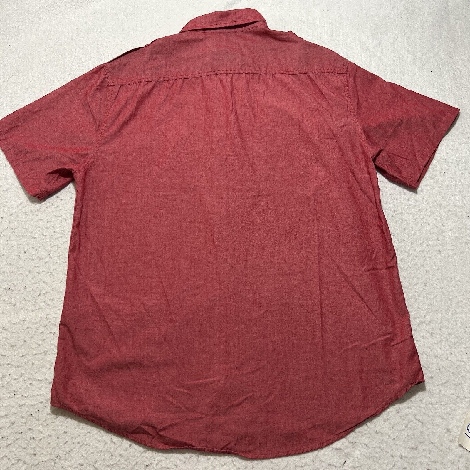 Ecko Unltd. Ecko Unltd Large Button Down Light Red Pocket Shirt Size US L / EU 52-54 / 3 - 10 Thumbnail