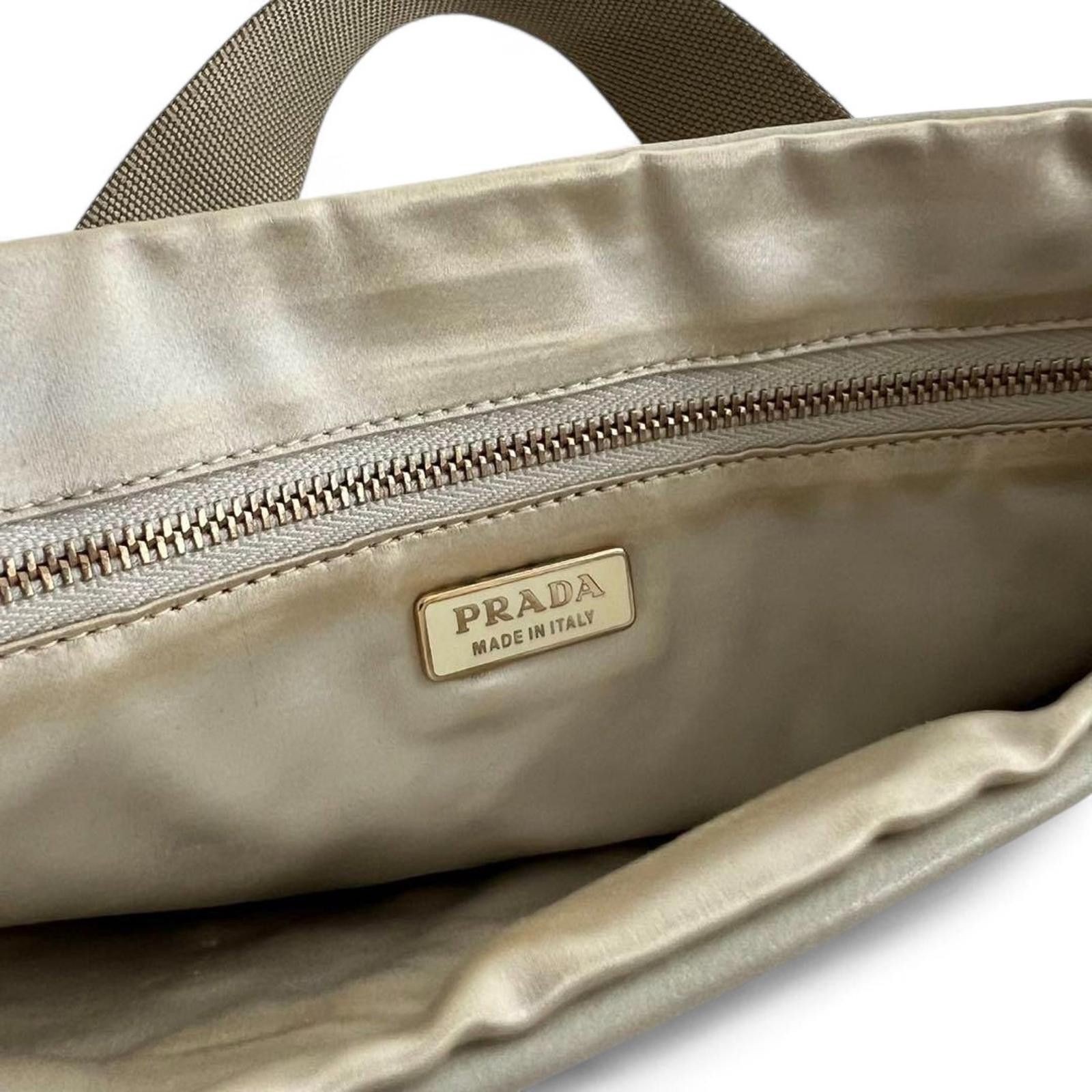 Prada - Punching Leather Shoulder Bag