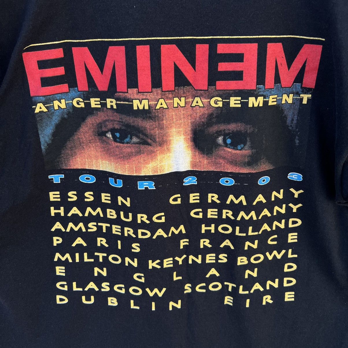Eminem Vintage Eminem Anger Management Tour 2003 T Shirt Size US L / EU 52-54 / 3 - 7 Thumbnail