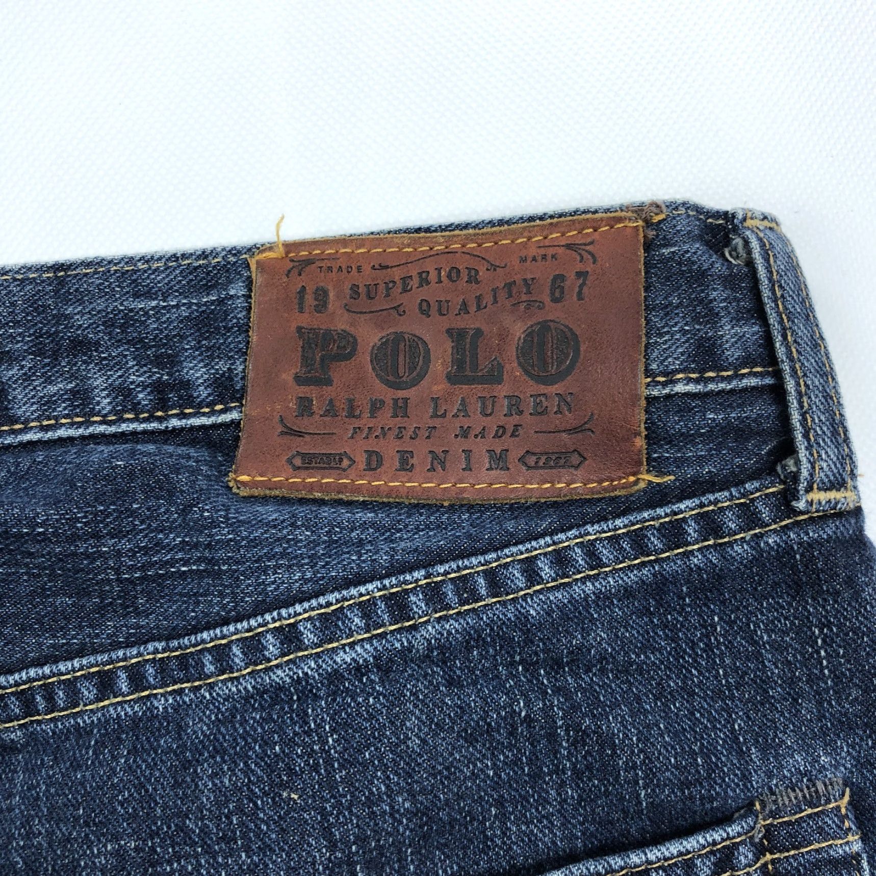 Polo Ralph Lauren Polo Ralph Lauren Polo Ralph Lauren Cortlandt 300 Jeans 34x32 Blue Denim Straight 5-Pocket Men Jeans Size US S / EU 44-46 / 1 - 4 Thumbnail