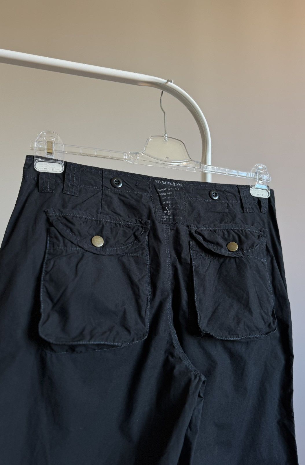 Vintage No Name Jeans Multi Pocket Cargo Pants Size US 31 - 5 Thumbnail