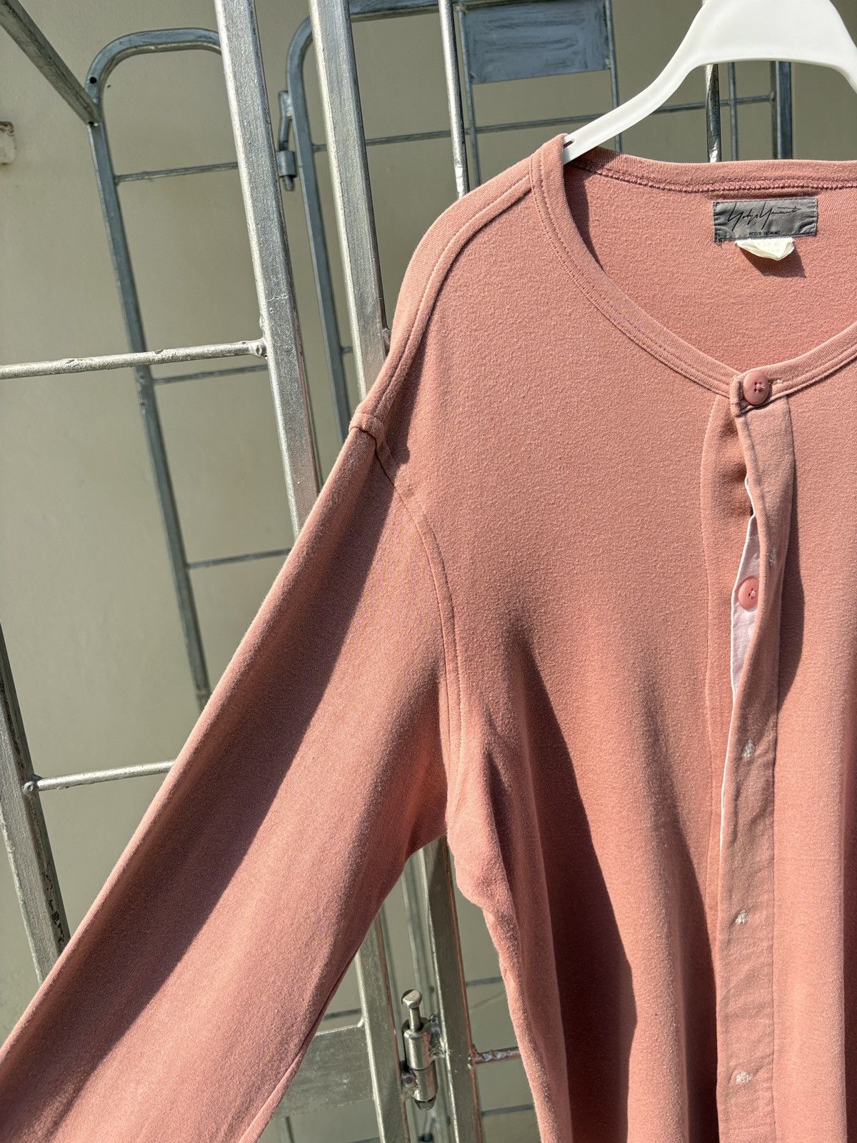Yohji Yamamoto Yohji Yamamoto pour homme dusty pink cardigan Size US M / EU 48-50 / 2 - 6 Thumbnail