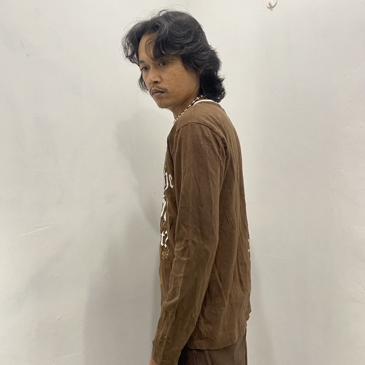 Beauty Beast × If Six Was Nine × Japanese Brand Japanese Poem Double Layer Y2K Distressed Grunge Style Size US L / EU 52-54 / 3 - 4 Thumbnail