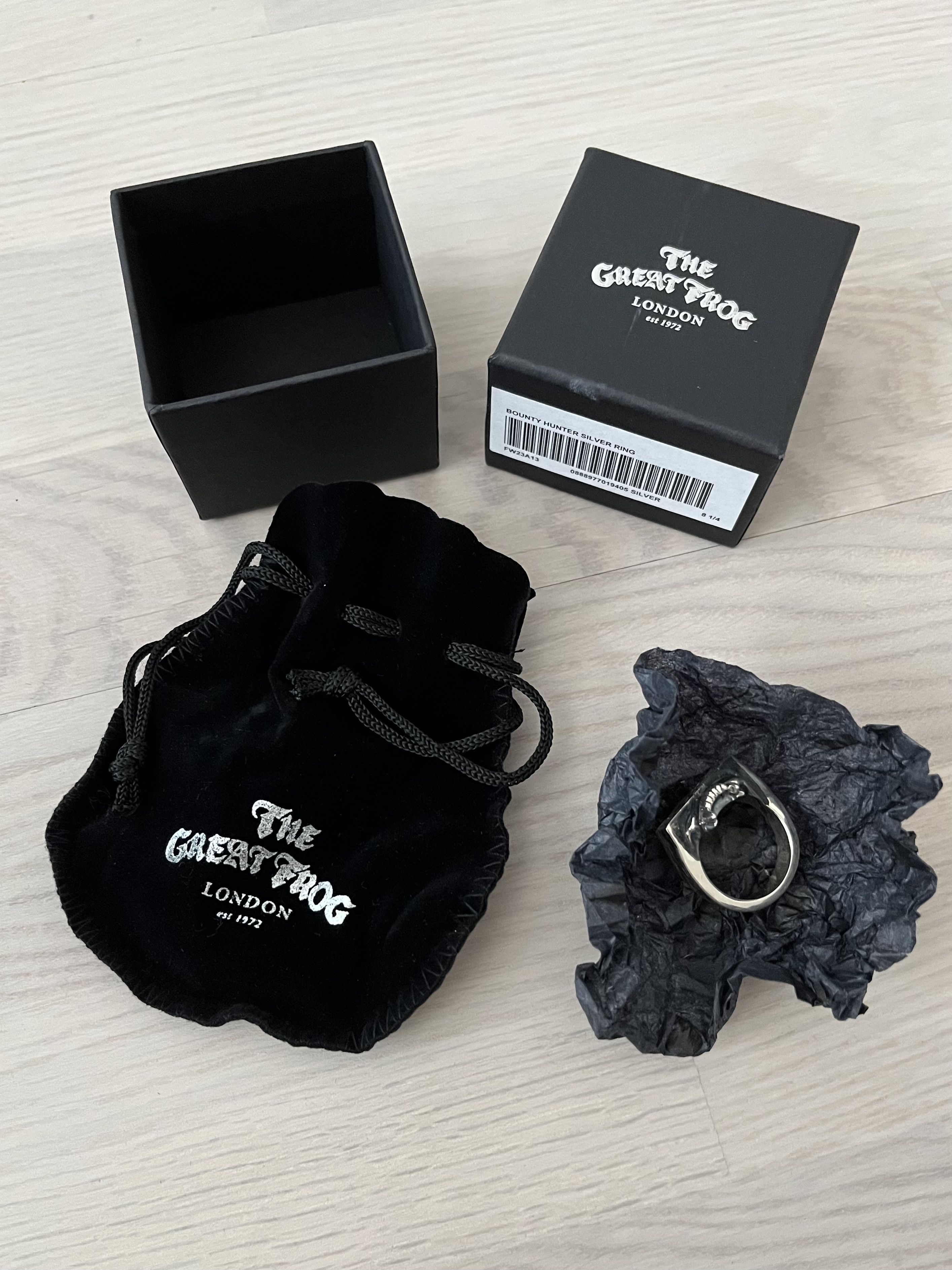 Bounty Hunter × Supreme Supreme x Bounty hunter x TGF skull ring 10 1/4 Size ONE SIZE - 4 Thumbnail