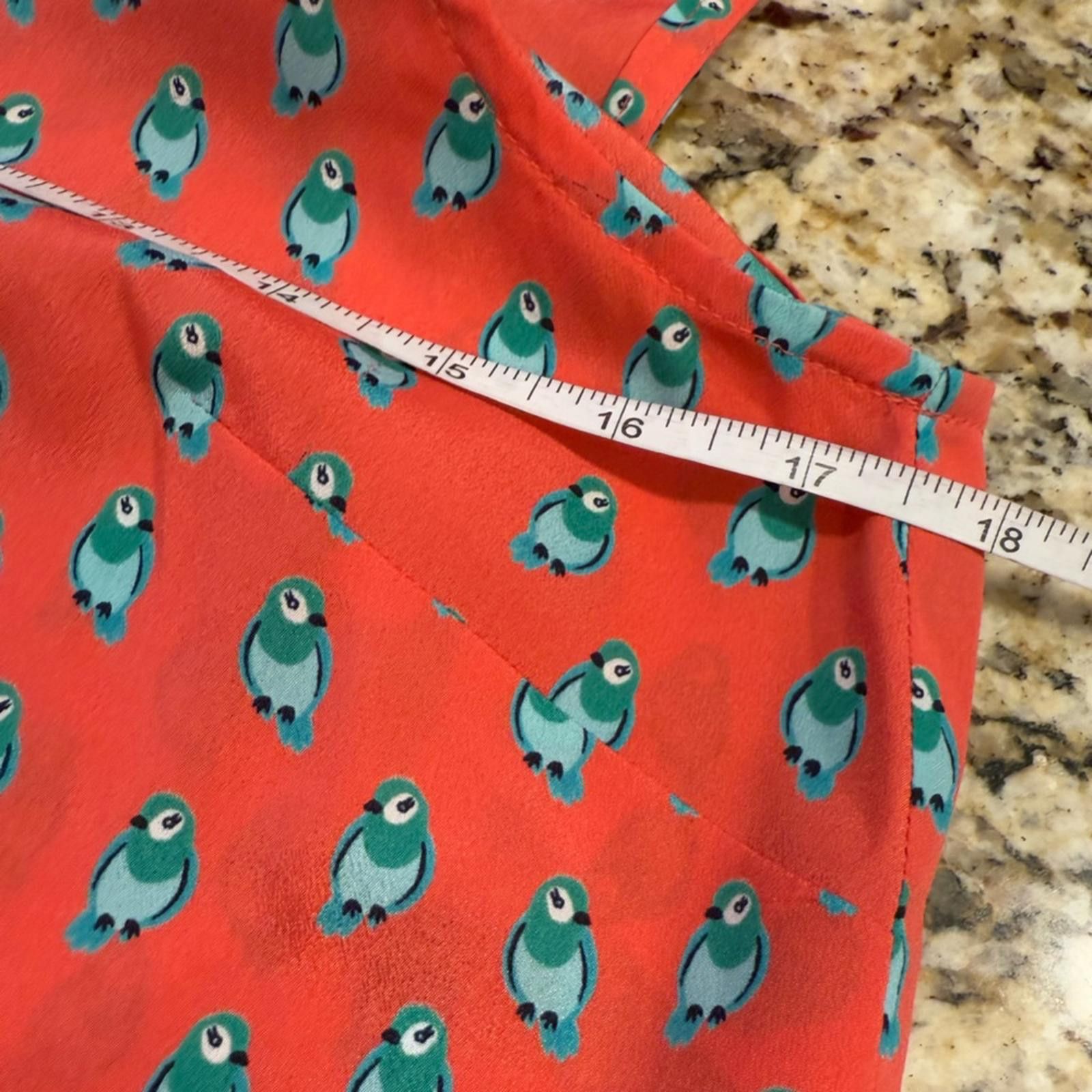 Other Loft colorful bird novelty print tank top SZ SP Size S / US 4 / IT 40 - 9 Thumbnail