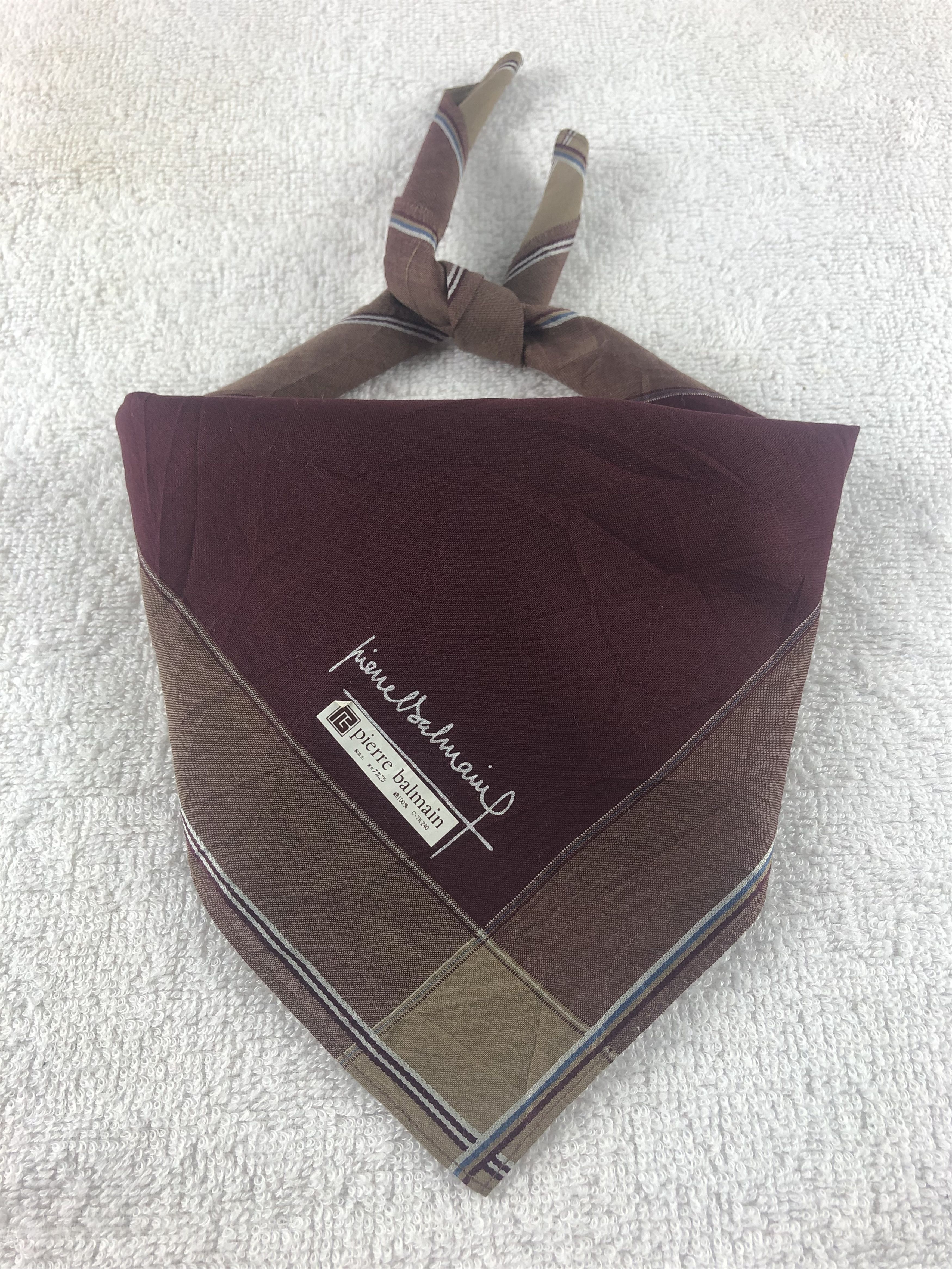 Pierre Balmain × Vintage Pierre Balmain Handkerchief / Bandana / Neckerchief Size ONE SIZE - 1 Thumbnail
