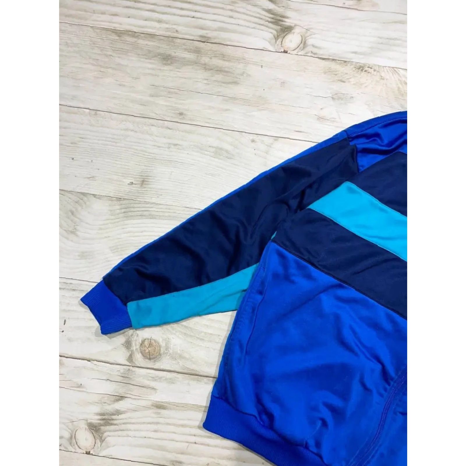 Nike VINTAGE Nike Tracksuit Jacket And Pants Men Size L blue Size 42R - 4 Thumbnail