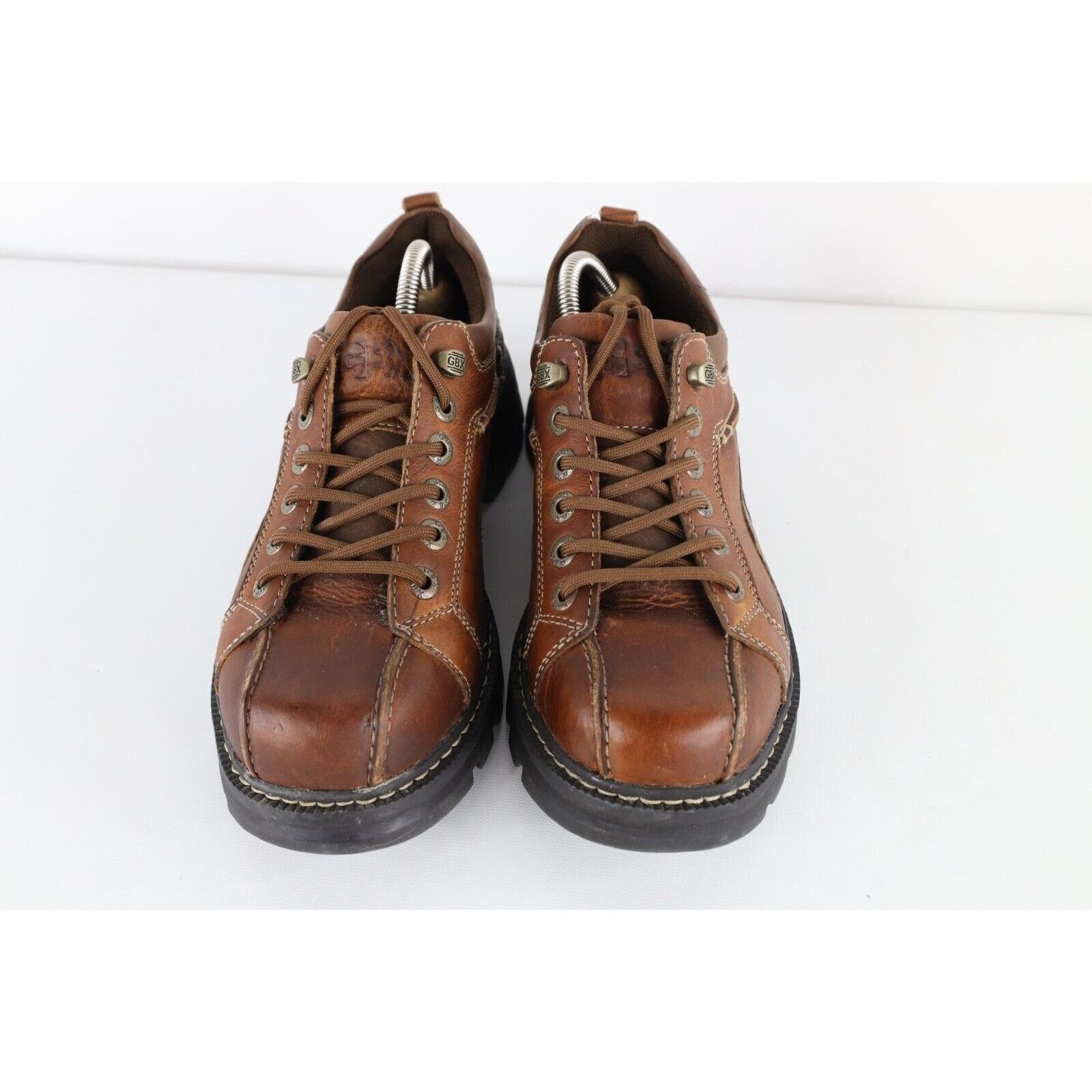 GBX × Vintage Vintage 90s Y2K Streetwear Chunky Leather Boots